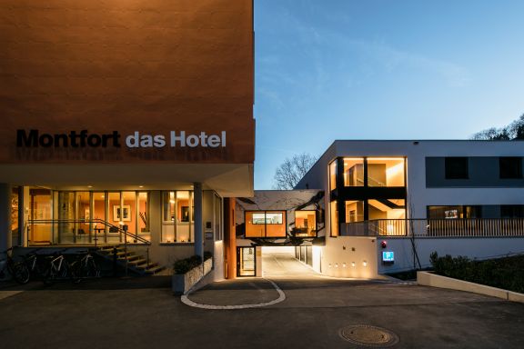 Fassade Seminarhotel Montfort das Hotel, Feldkirch