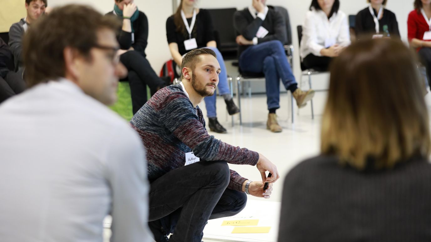 Teilnehmer beim micelab:experts im Festspielhaus Bregenz