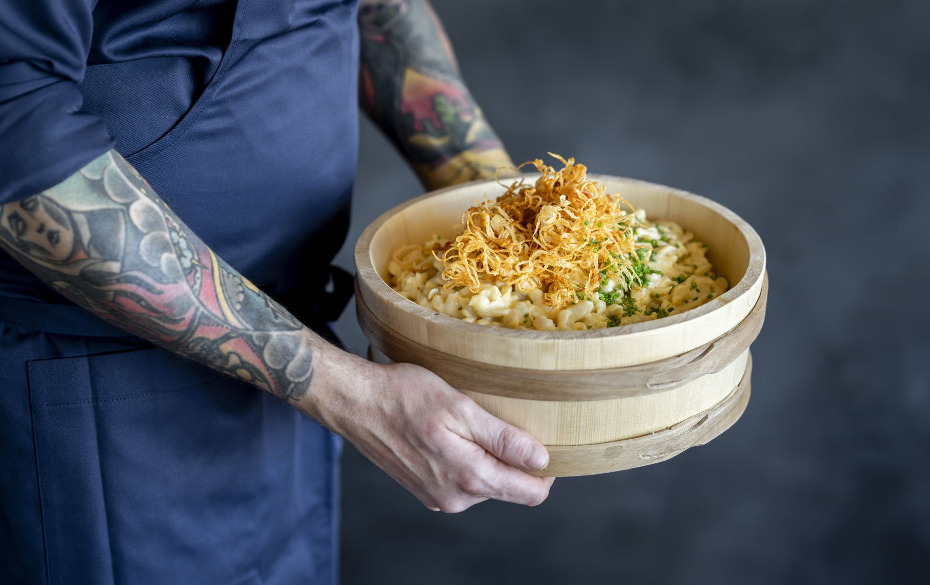 Käsknöpfle in der Fuchsegg Eco Lodge Käsknöpfle in der Fuchsegg Eco Lodge