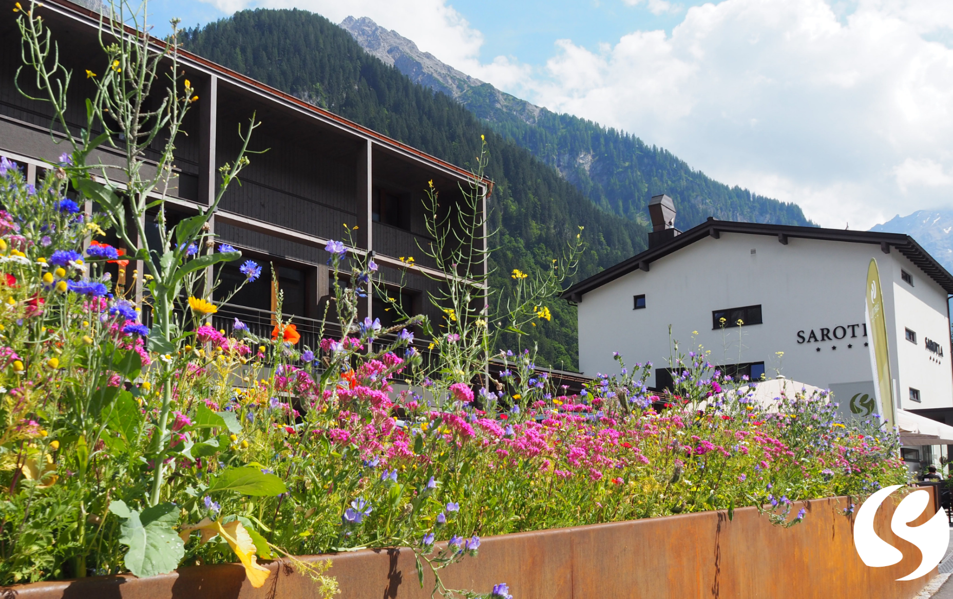 Hotel Sarotla Außenansicht 