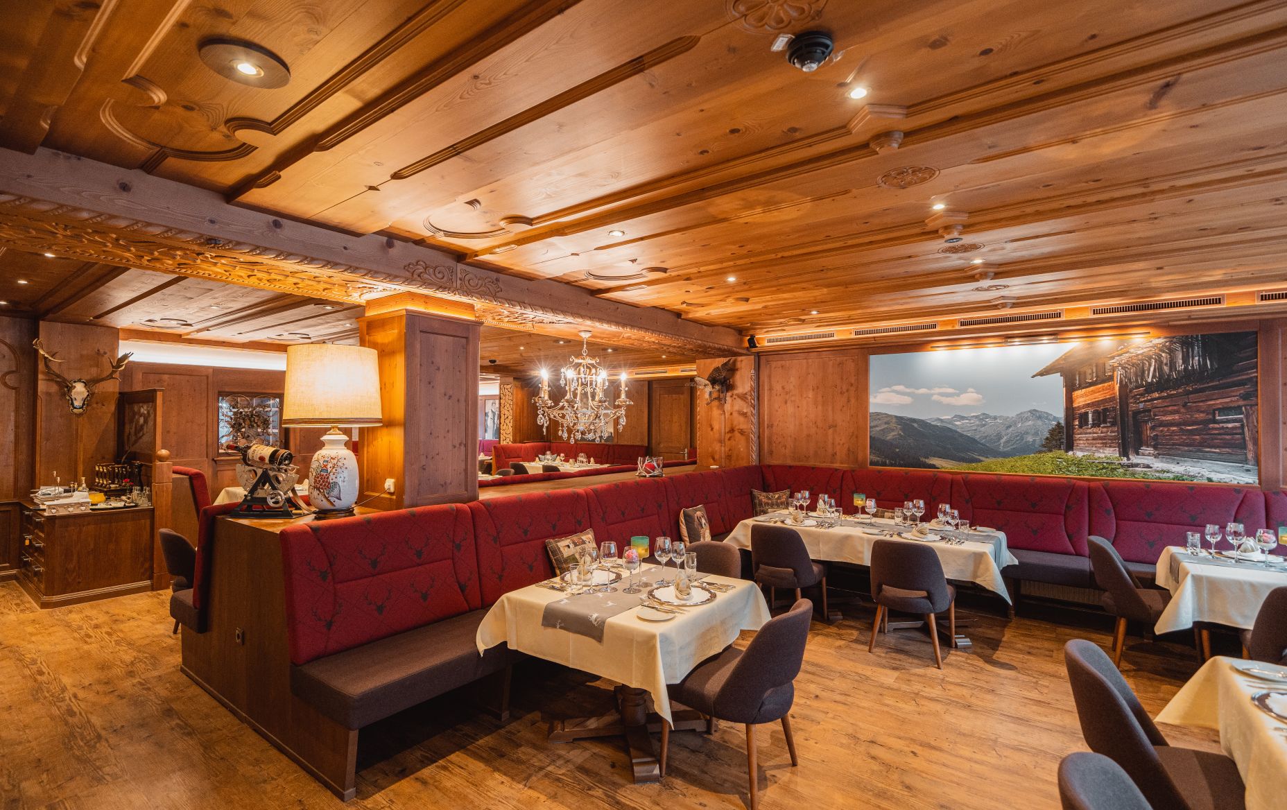 Hotel Jagdhaus Monzabon, Restaurant  Hotel Jagdhaus Monzabon, Restaurant