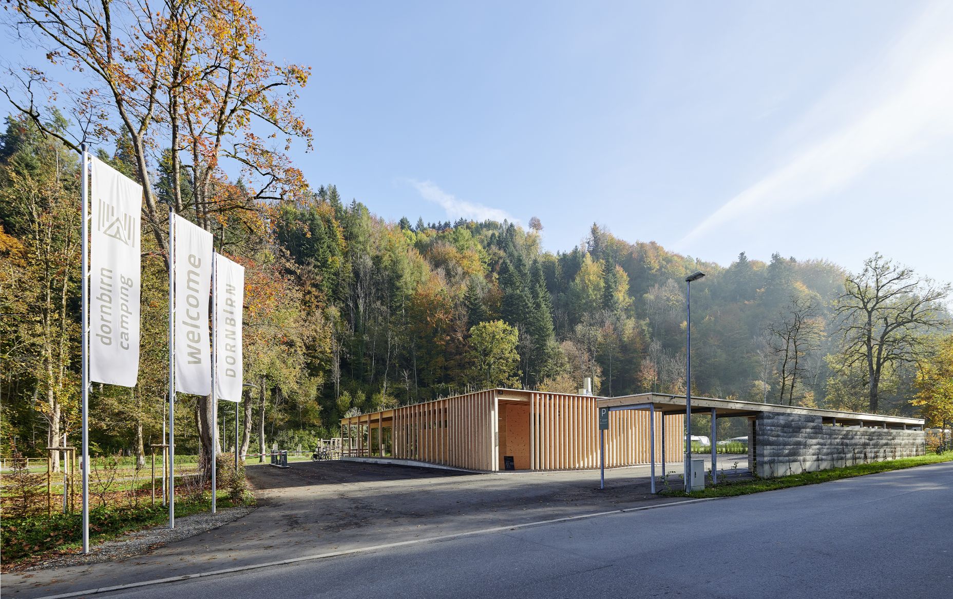 Restaurant Frischluft, Camping Dornbirn Außenansicht Restaurant Frischluft, Camping Dornbirn Außenansicht