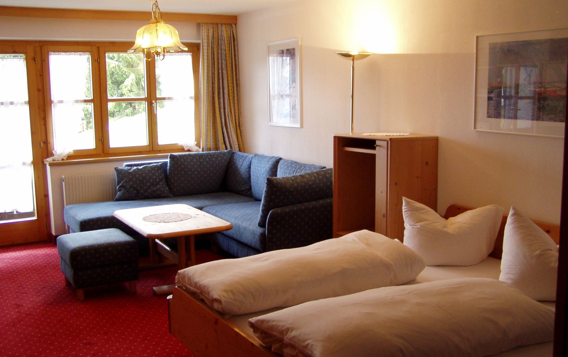 Zimmer Panoramagasthof Kristberg, Silbertal