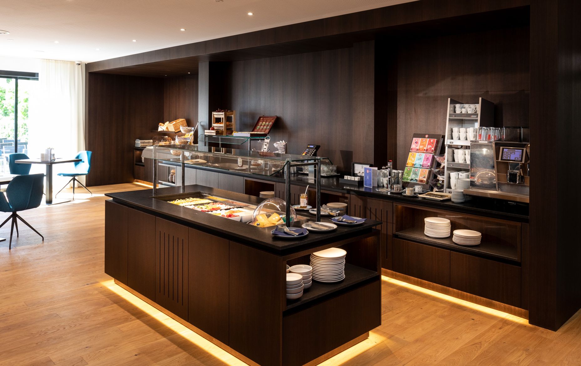 Frühstück im Hotel Messmer, Bregenz 