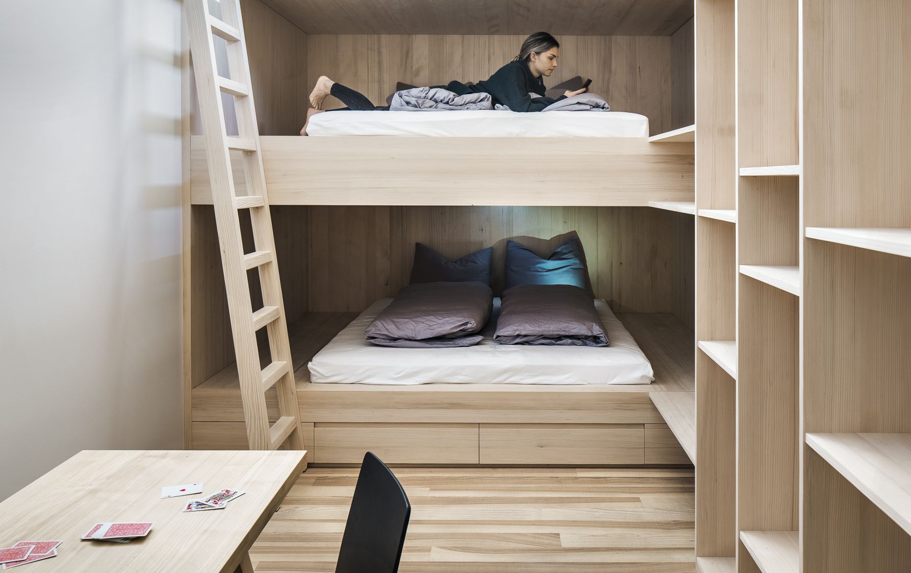 Schlaflager, Seminarhaus Bergfrieden in Laterns