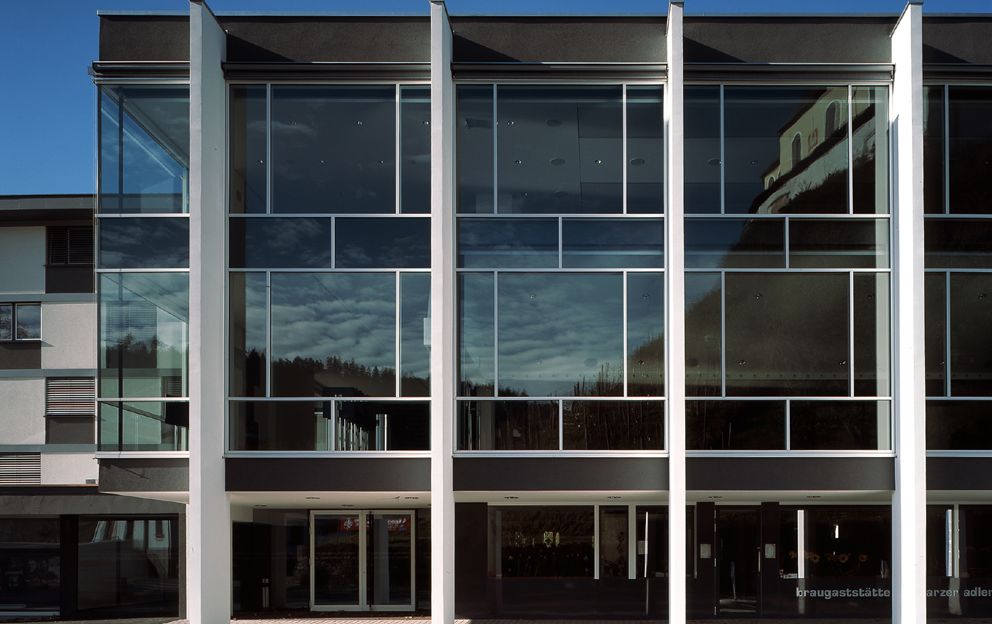 Fensterfront Vinomnasaal, Rankweil Fensterfront Vinomnasaal, Rankweil