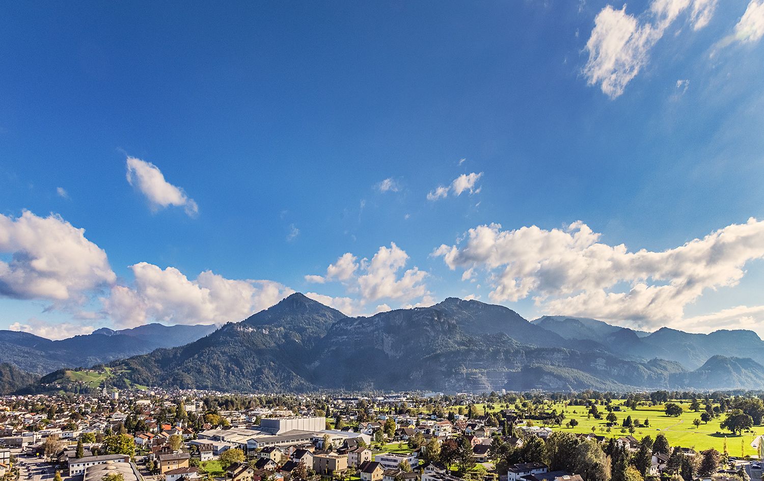Aussicht vom Hotel Four Points by Sheraton Panoramahaus Dornbirn