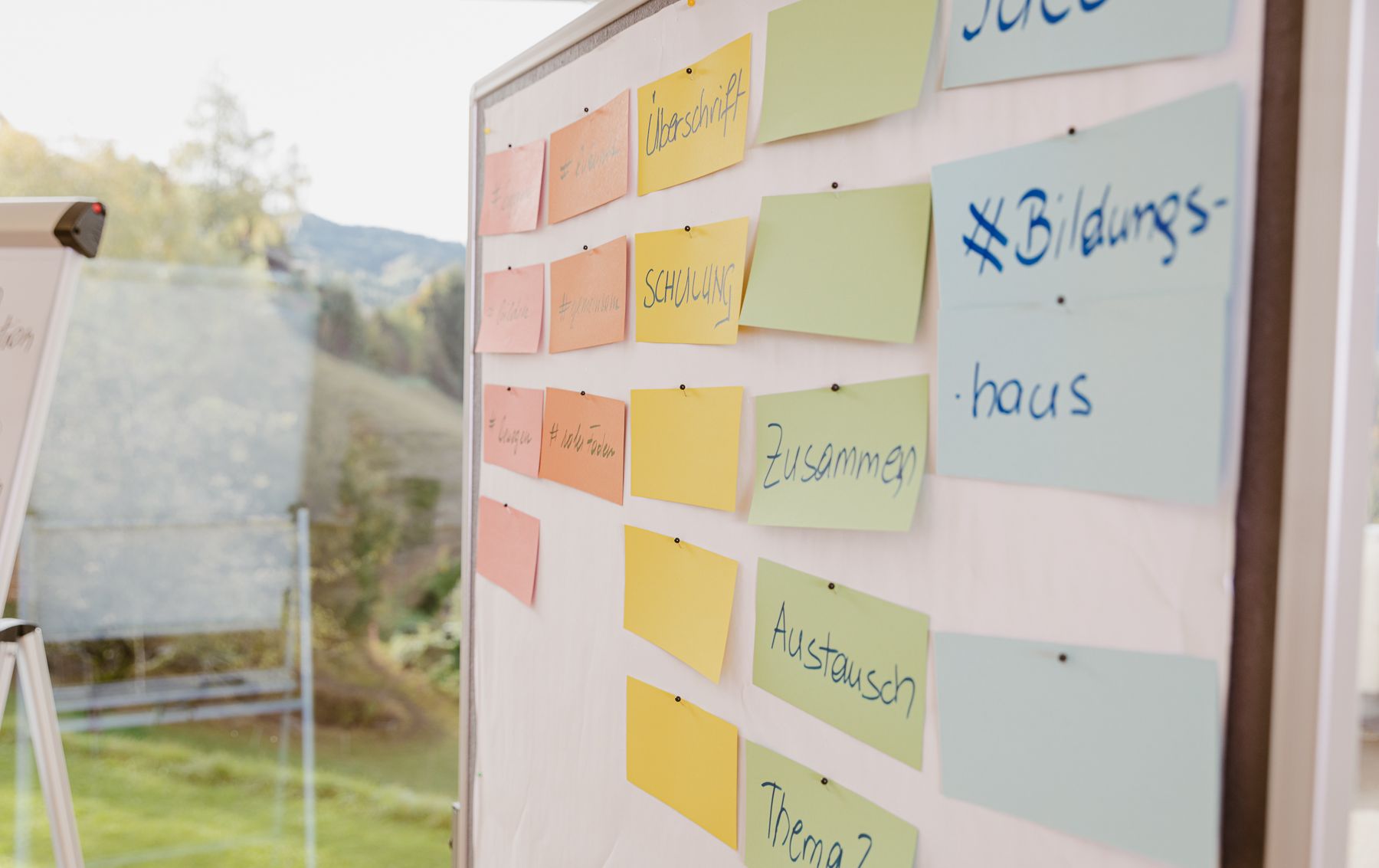 Bildungshaus Batschuns Flipchart 