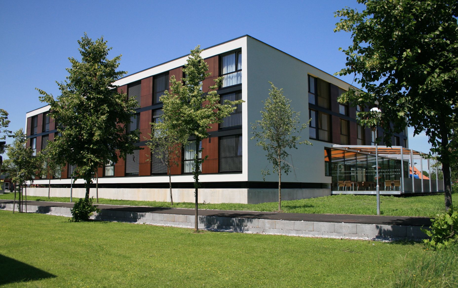 Fassade Seminarhotel Fairmotel, Dornbirn  Fassade Seminarhotel Fairmotel, Dornbirn