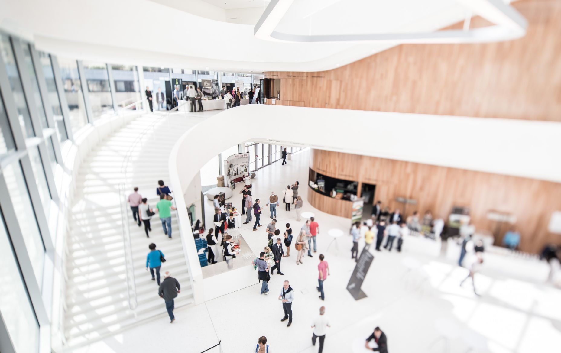 Empfang im Atrium Montforthaus Feldkirch Empfang im Atrium Montforthaus Feldkirch