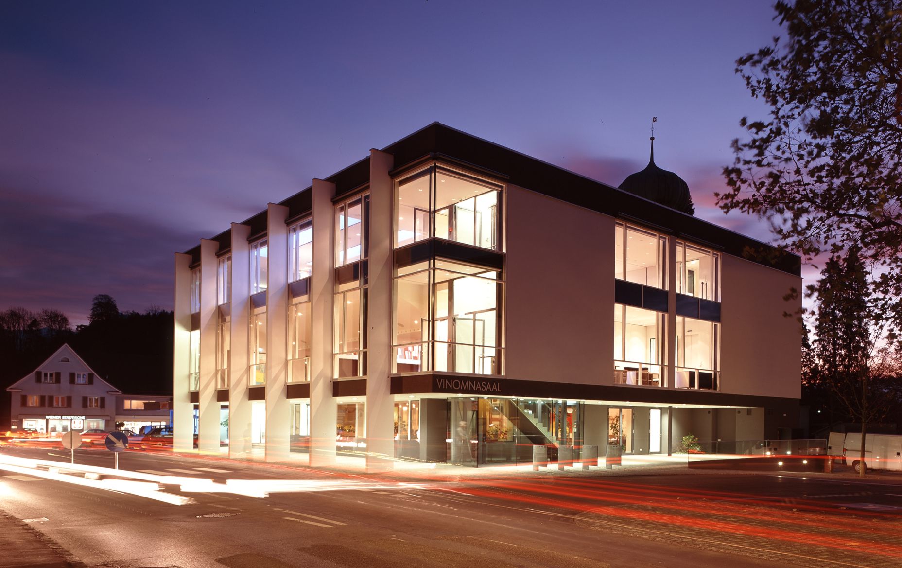 Aussenansicht Tagungslocation Vinomnasaal, Rankweil Aussenansicht Tagungslocation Vinomnasaal, Rankweil