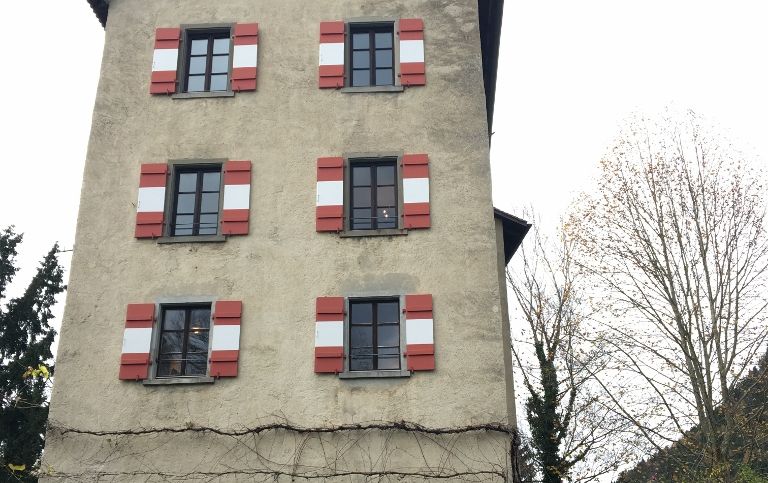 Aussenansicht Schloss Amberg 