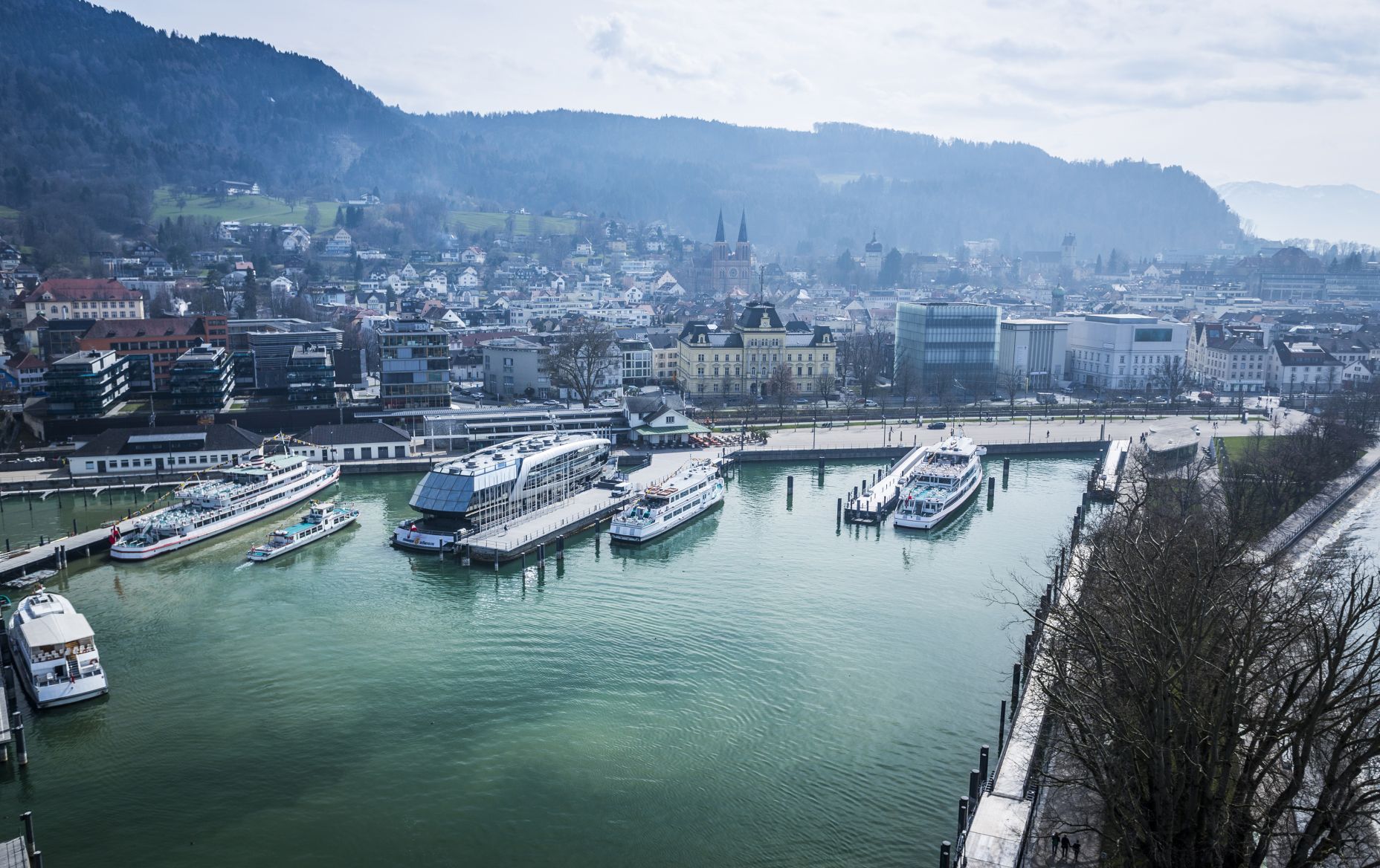 Flotte vorarlberg lines im Hafen Bregenz