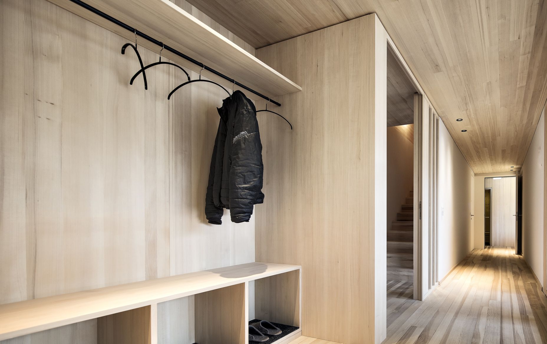 Garderobe im Seminarhaus Bergfrieden