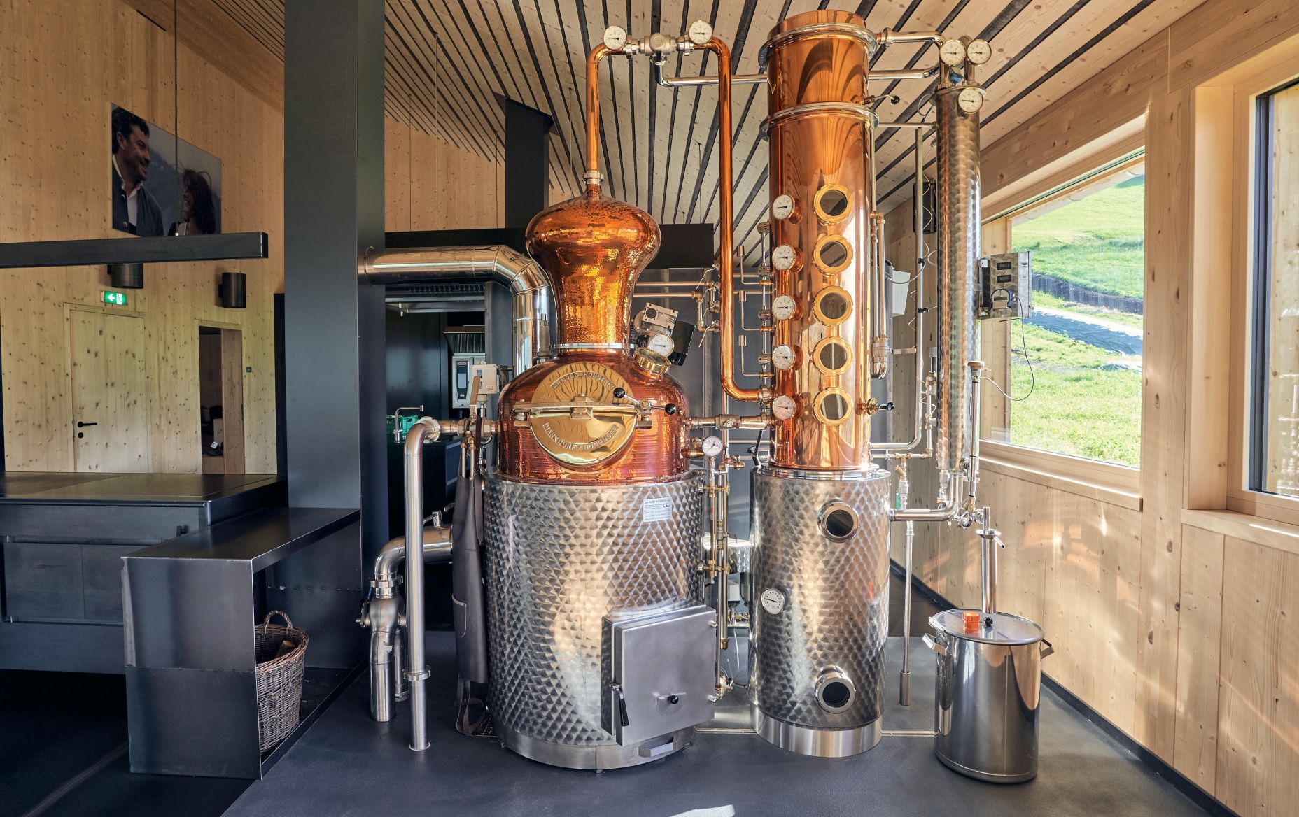 Bier-Braukessel im Verner's 2020 Bier-Braukessel im Verner's 2020