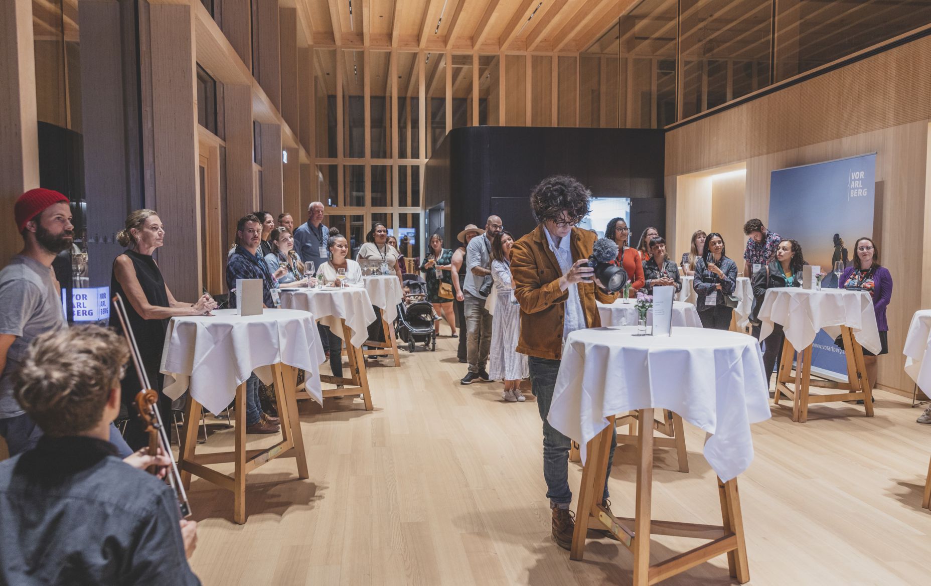 Tagung im Dorfsaal Mellau, Propel Conference 2021