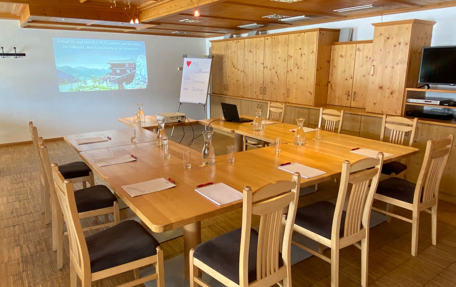 Seminarraum im Panoramagasthof Kristberg Seminarraum im Panoramagasthof Kristberg