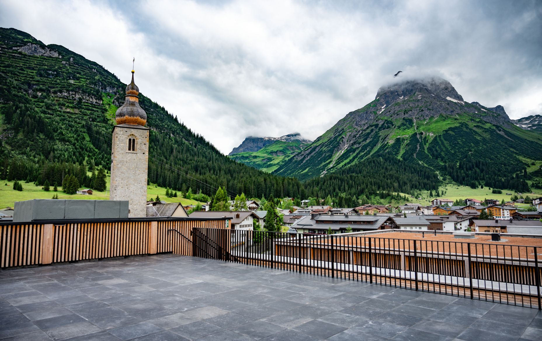 Lechwelten Dachterrasse
