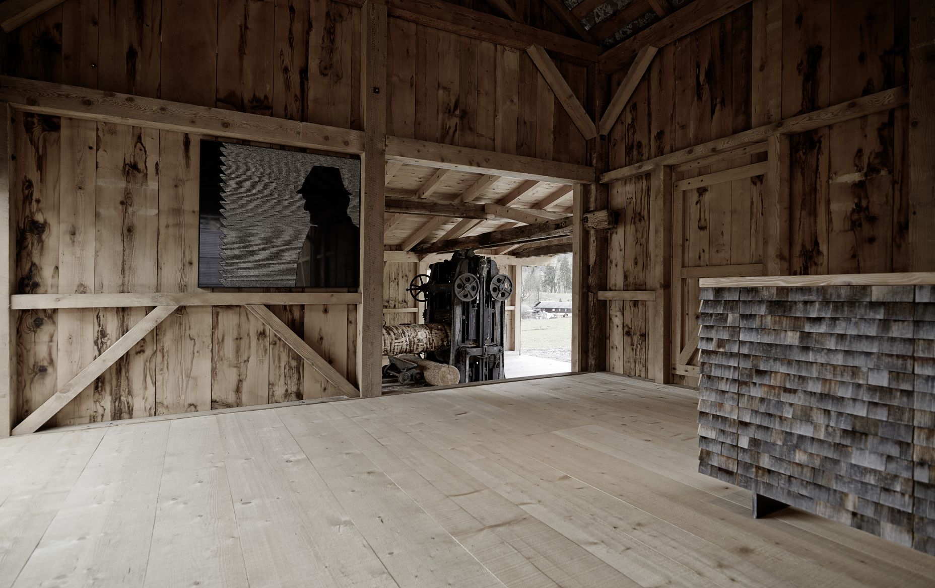 Innenraum Alte Säge, Bezau Innenraum Alte Säge, Bezau