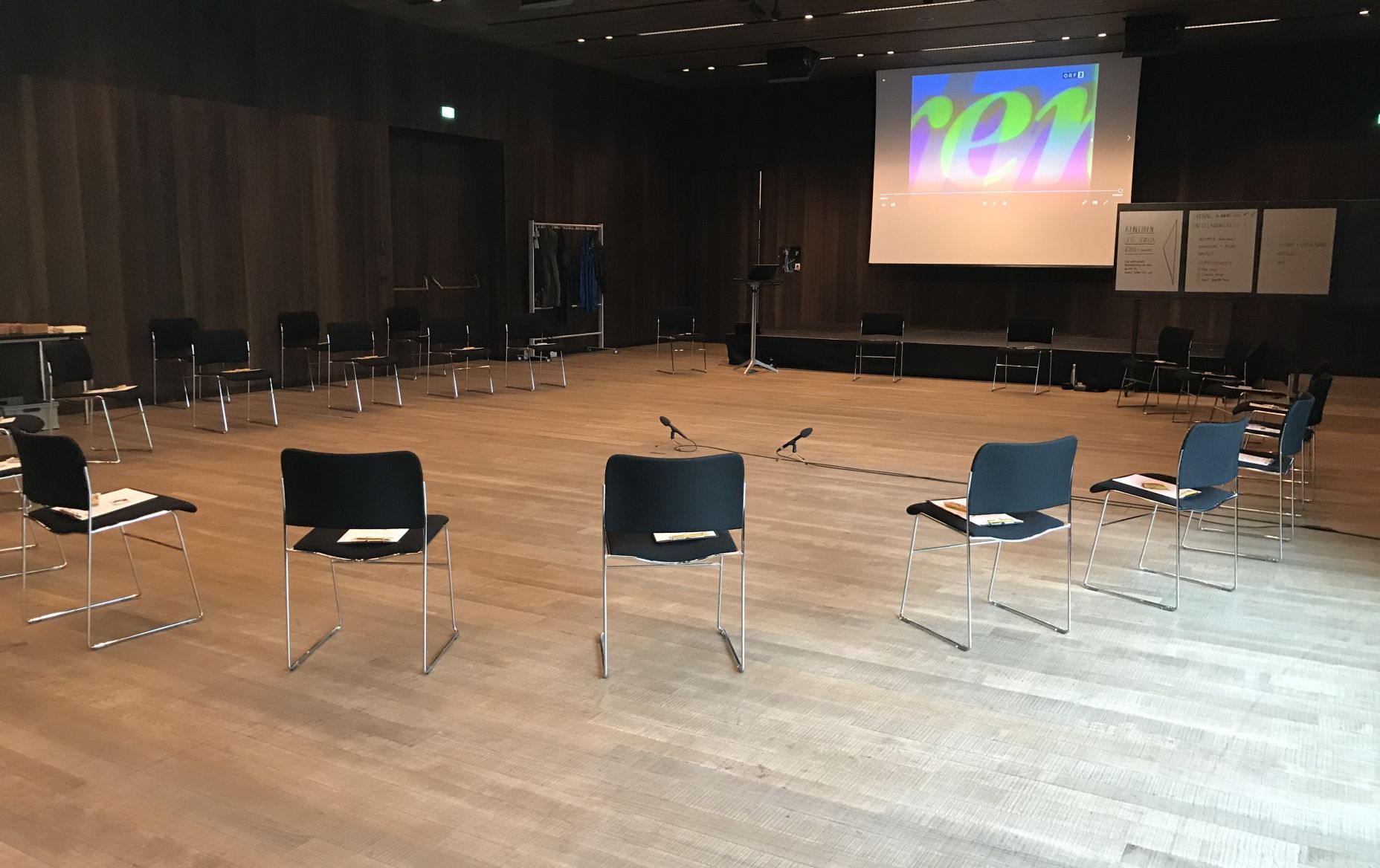 Stuhlkreis Veranstaltungssaal, vorarlberg museum Stuhlkreis Veranstaltungssaal, vorarlberg museum