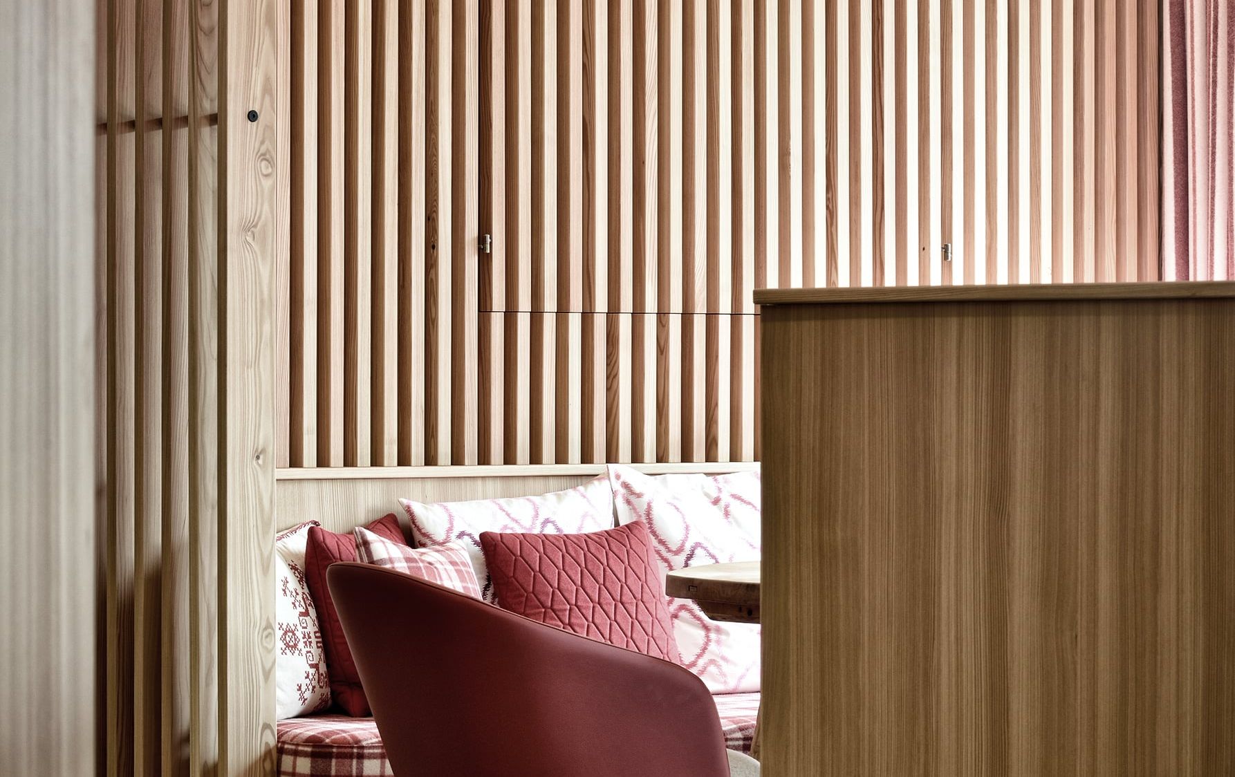 Sitzecke Seminarhotel Goldener Berg, Oberlech