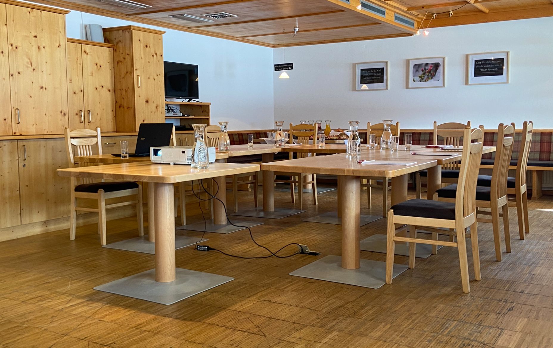 Seminarraum im Panoramagasthof Kristberg