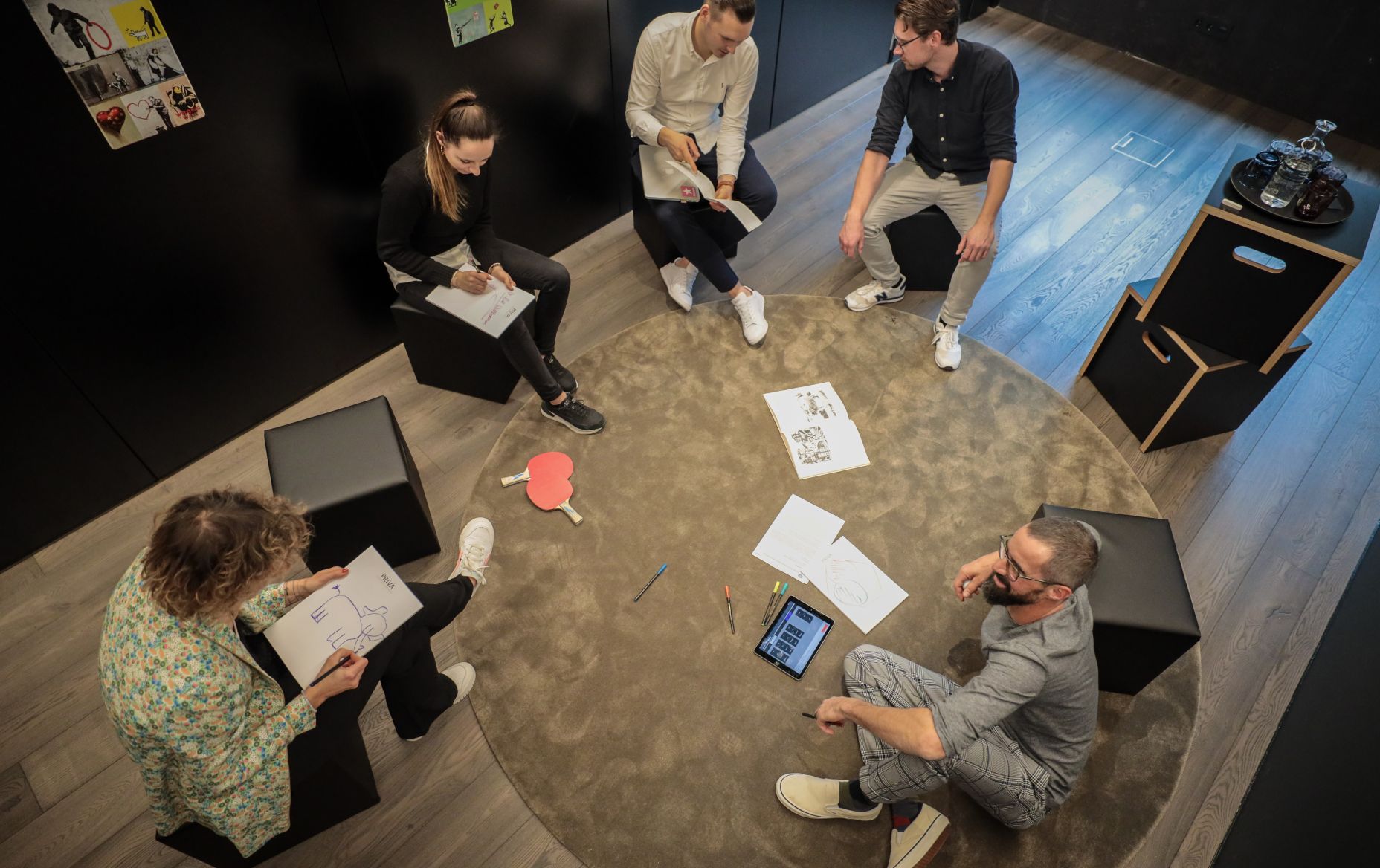 Revier Mountain Lodge Montafon-Kreativraum Banksy