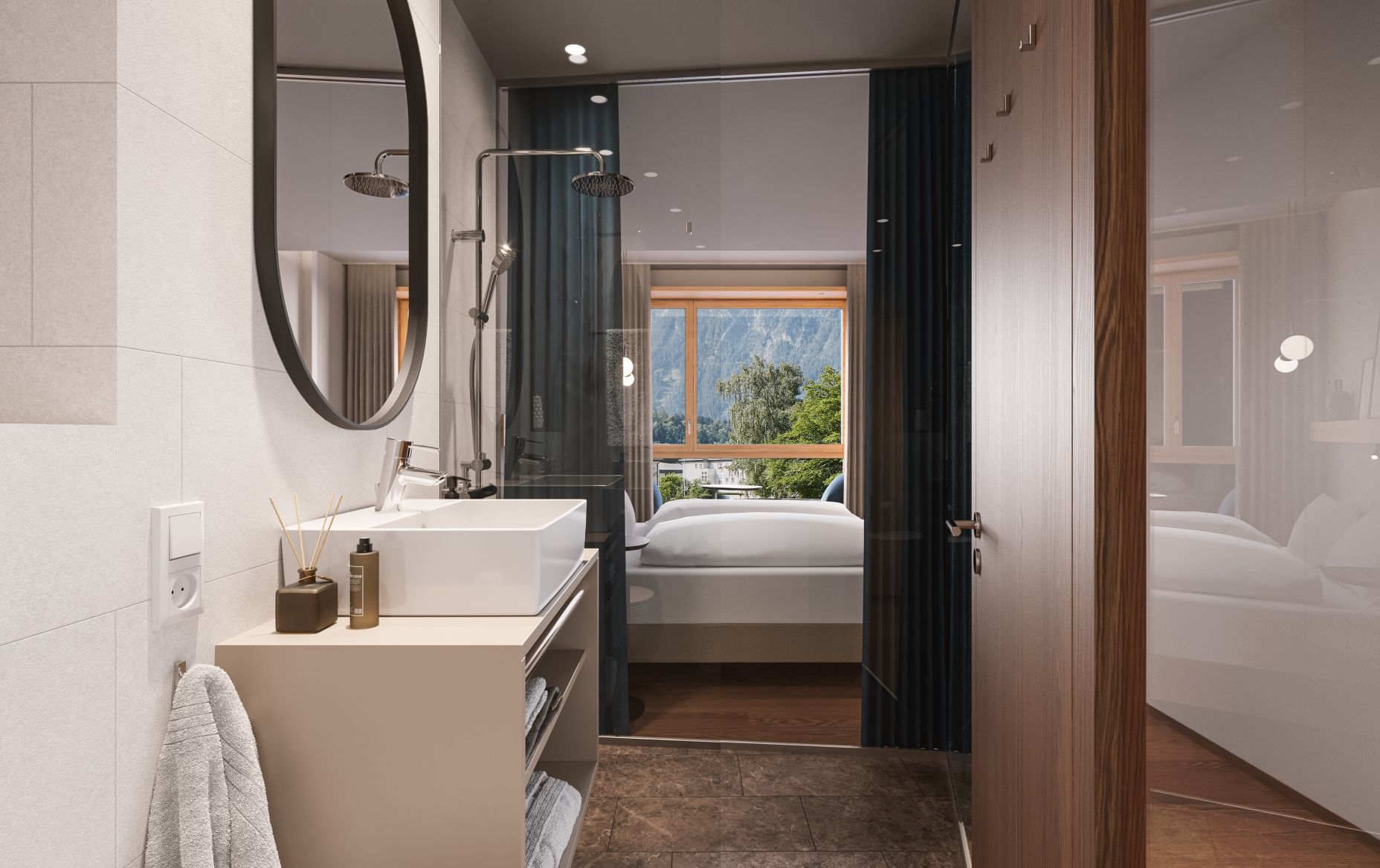 Val Blu Resort Bludenz, Zimmer