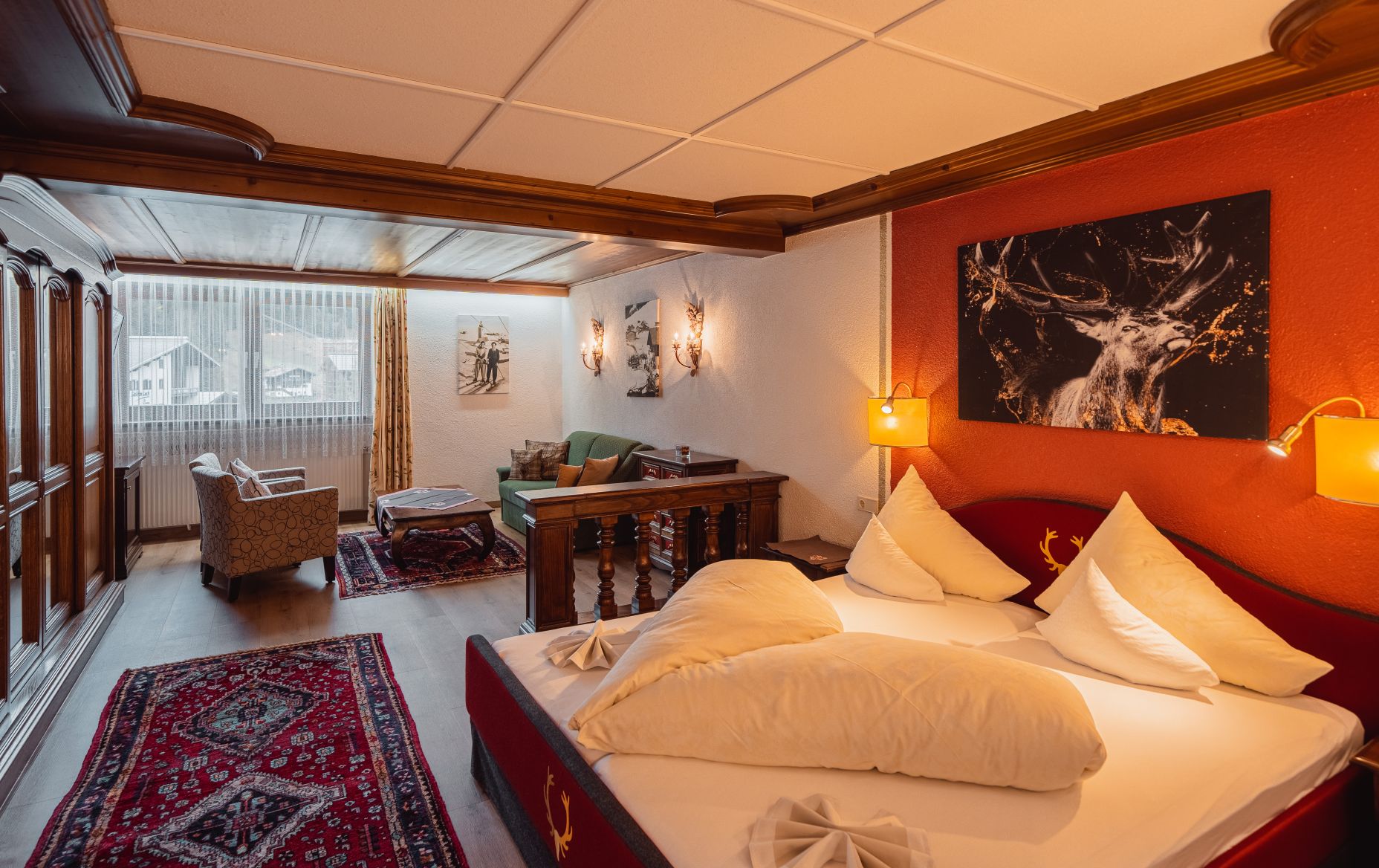 Hotel Jagdhaus Monzabon, Zimmer  Hotel Jagdhaus Monzabon, Zimmer