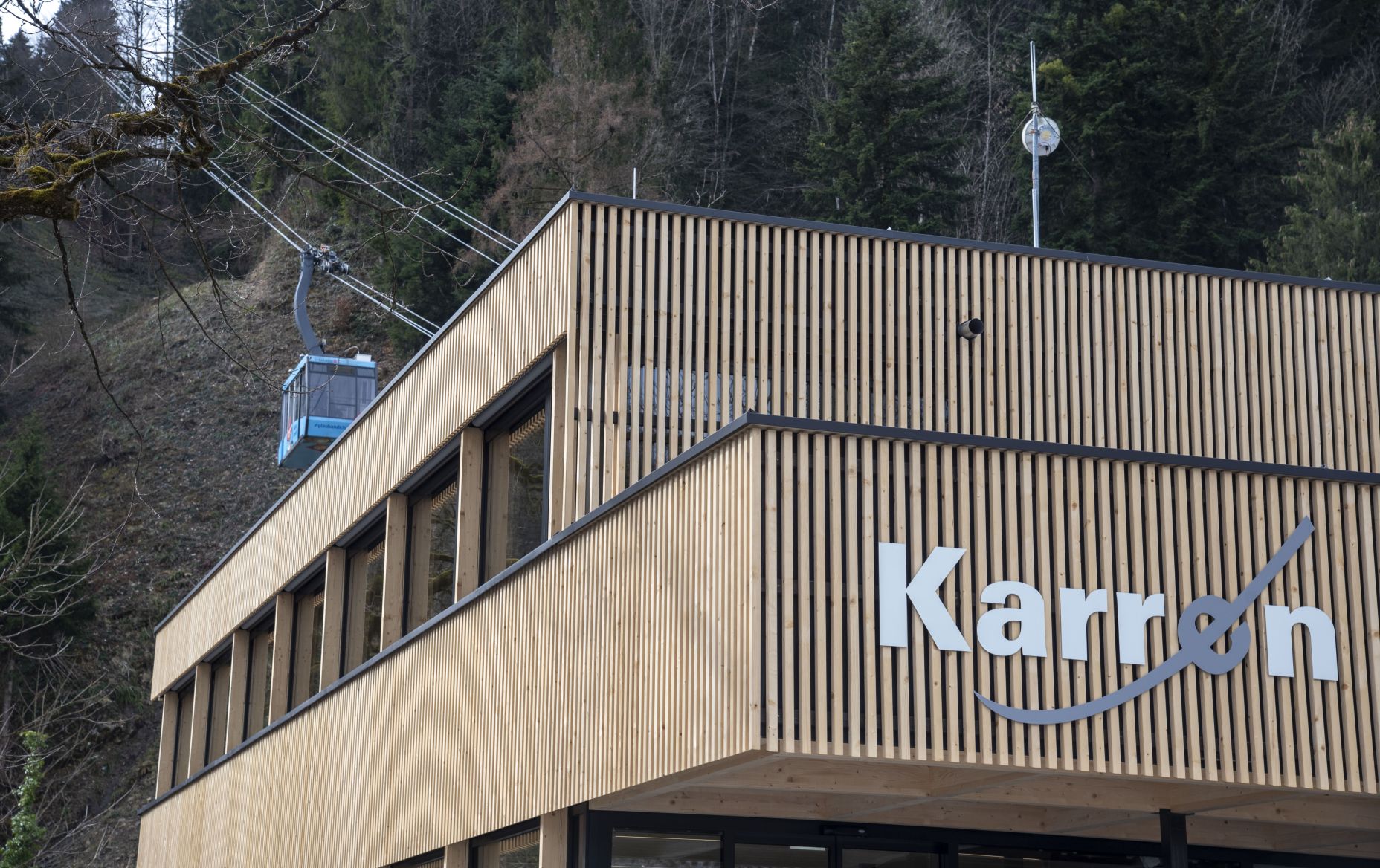 Karrenseilbahn Talstation