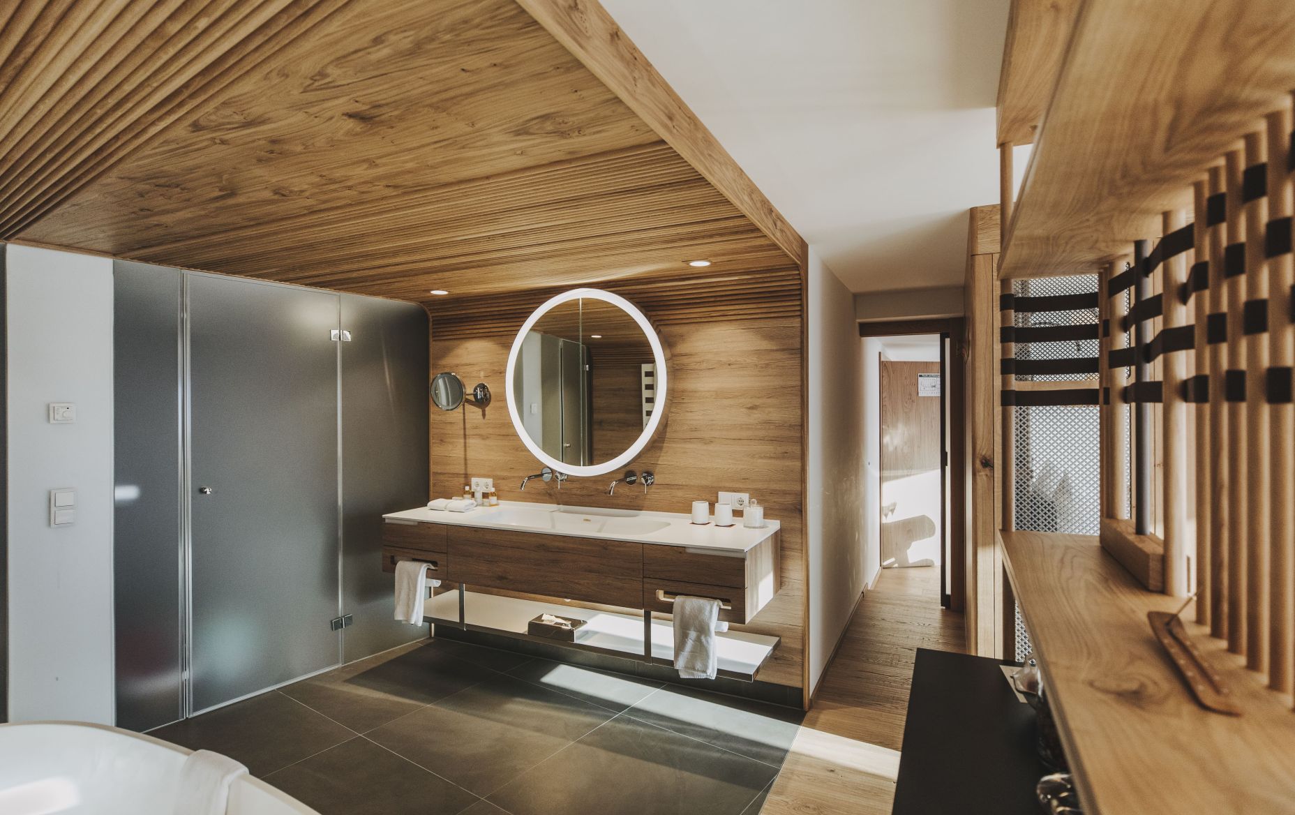 Badezimmer im Seminarhotel Goldener Berg