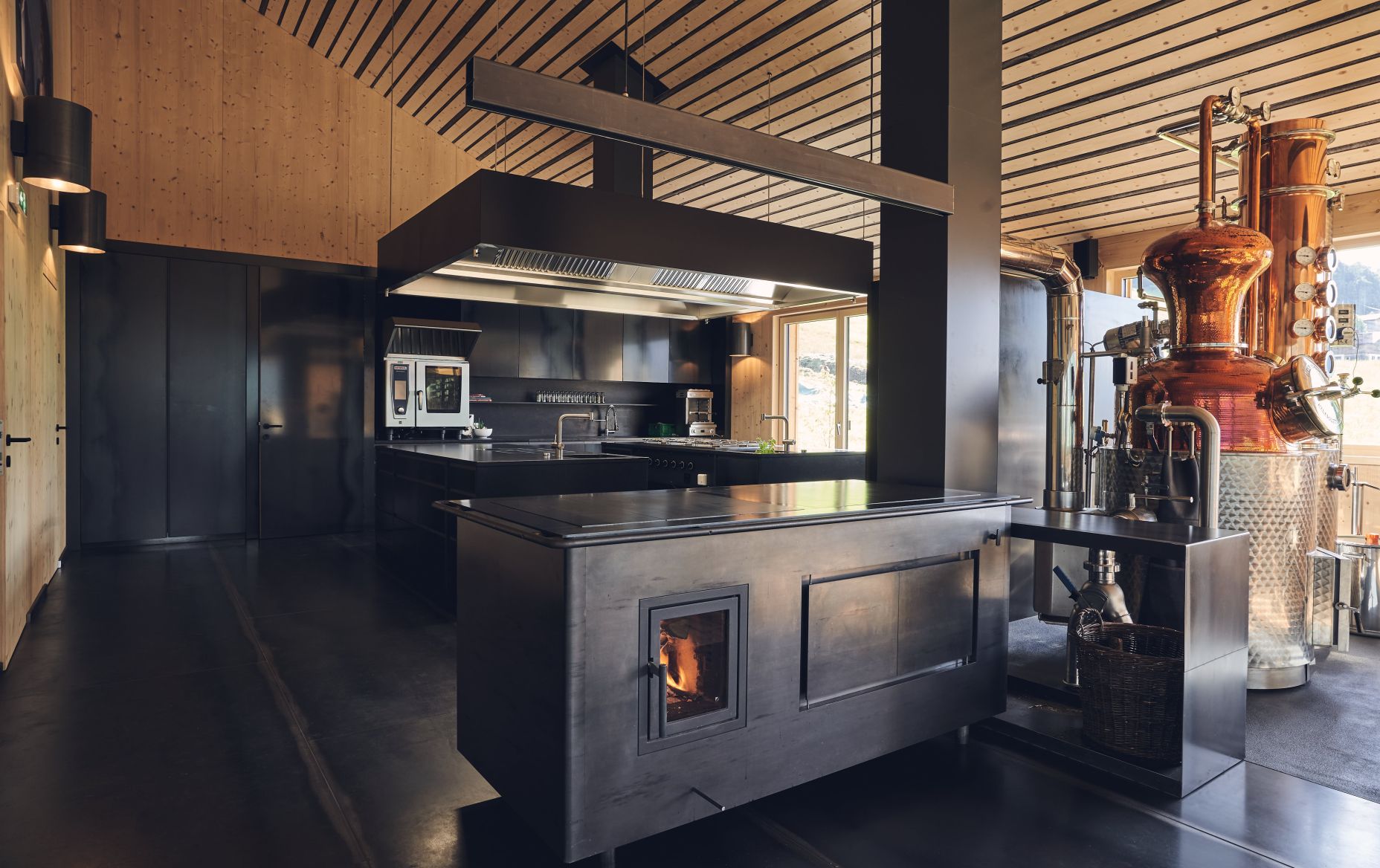 Küche in der Location Verner's 2020