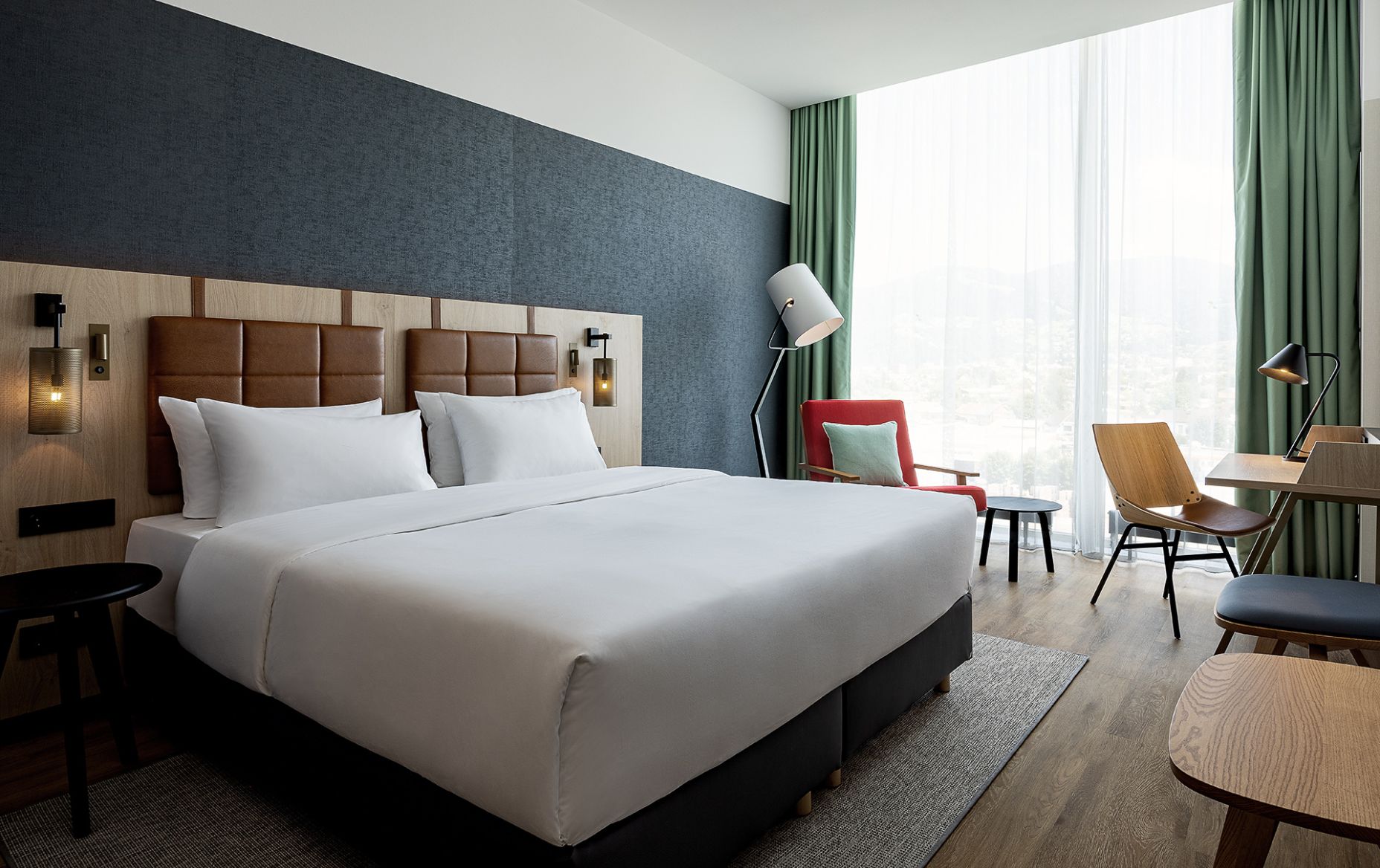 Zimmer Business King im Four Points by Sheraton Panoramahaus Dornbirn