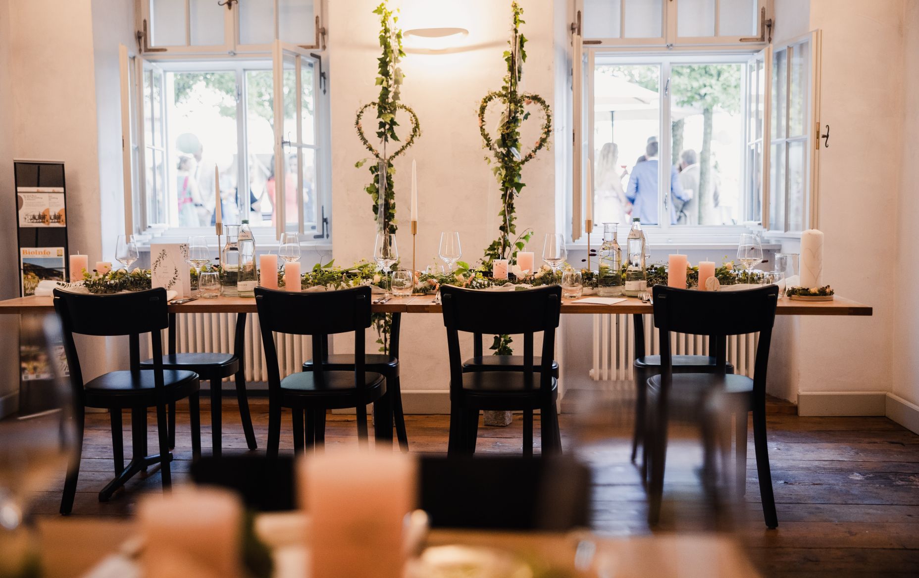 Moritz Bio-Restaurant Feldermannsaal Hochzeit 