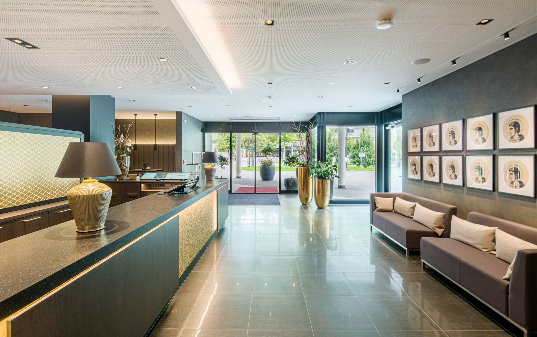 Lobby Central Hotel Leonhard, Feldkirch