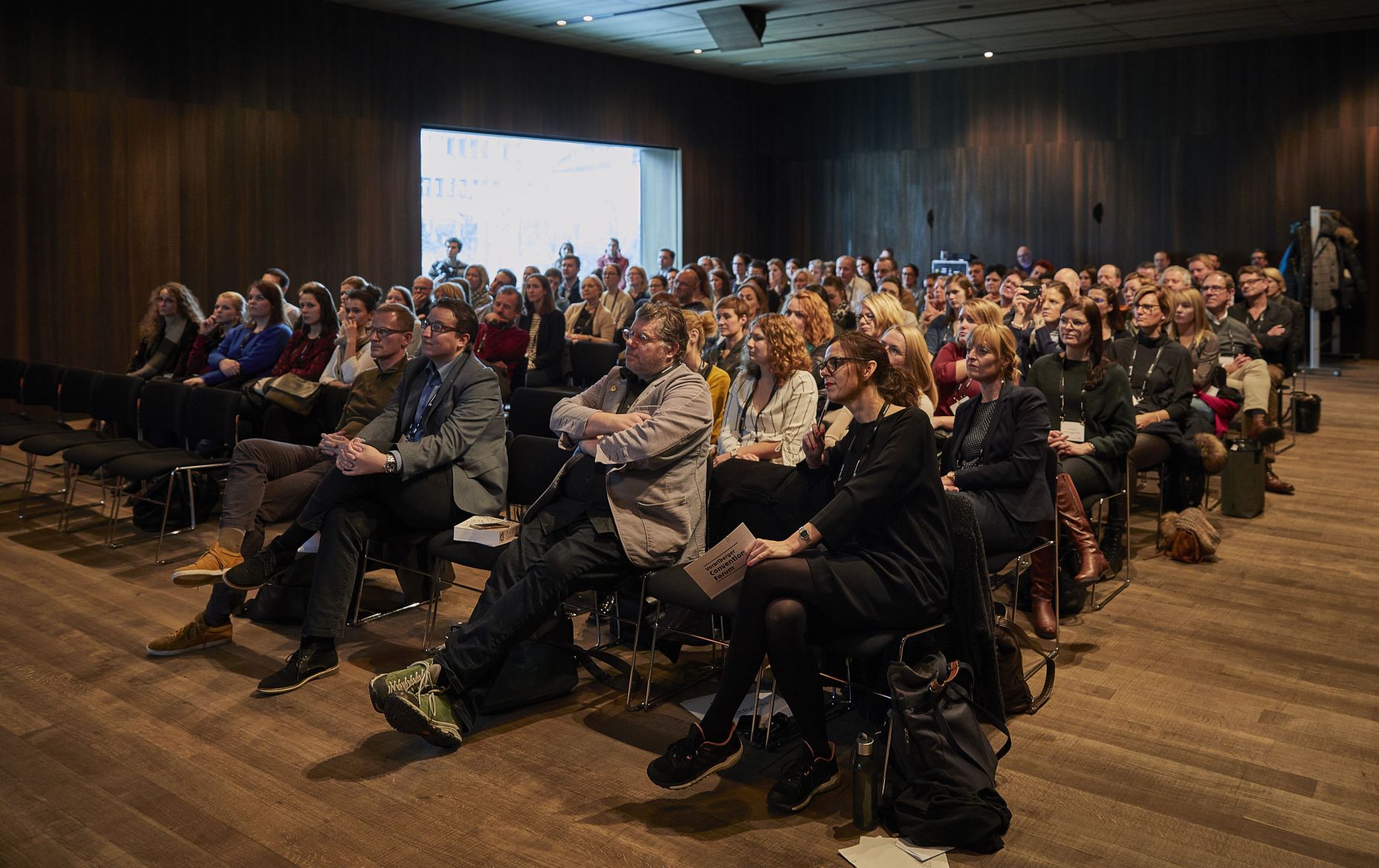 Publikum Vorarlberger Convention Forum 2018, vorarlberg museum Bregenz