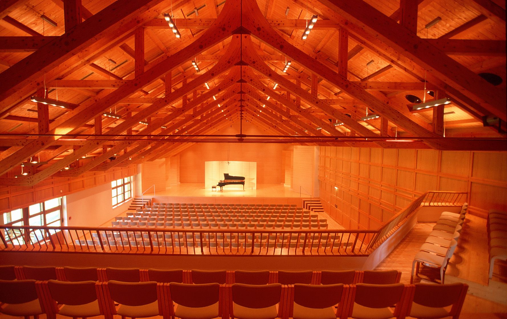 Dachgebälk Angelika-Kaufmann-Saal, Schwarzenberg