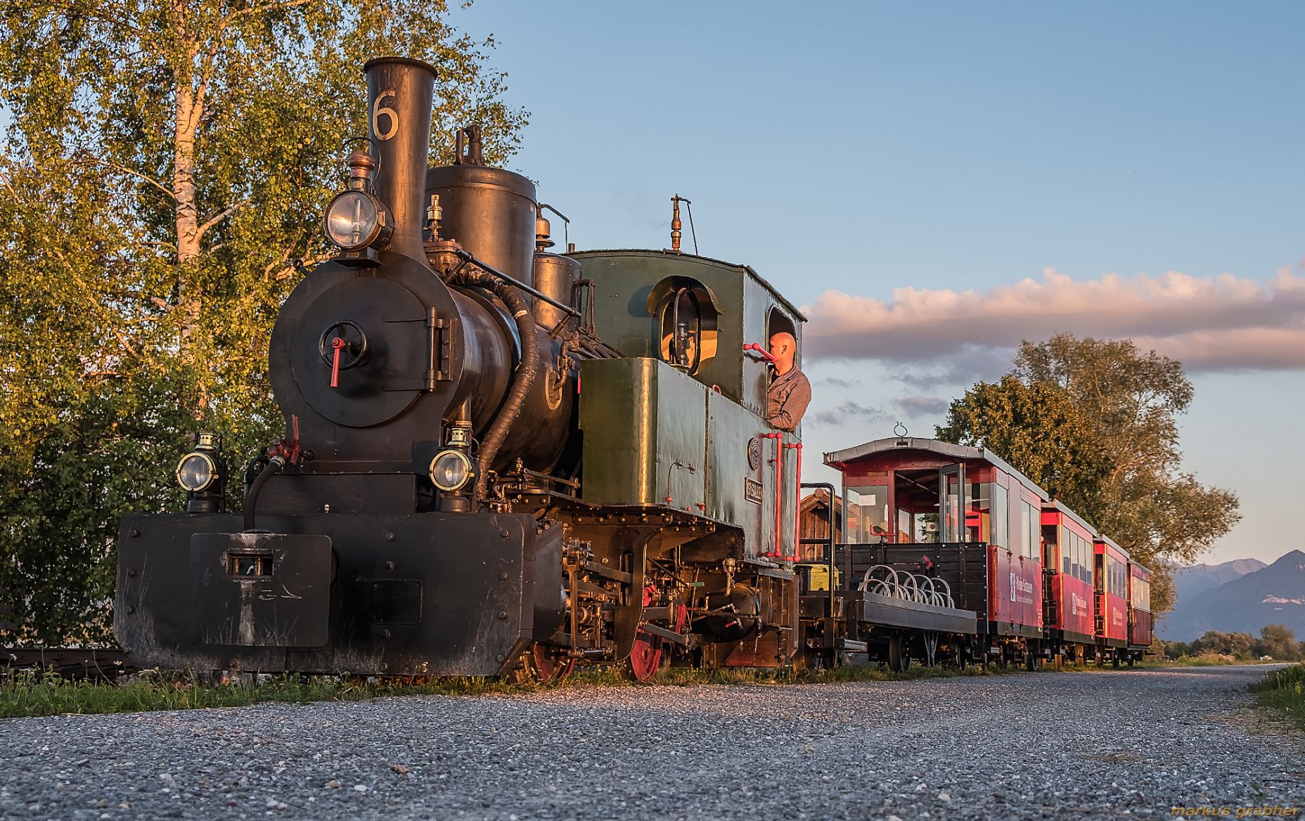 Rheinschauen, Dampflock