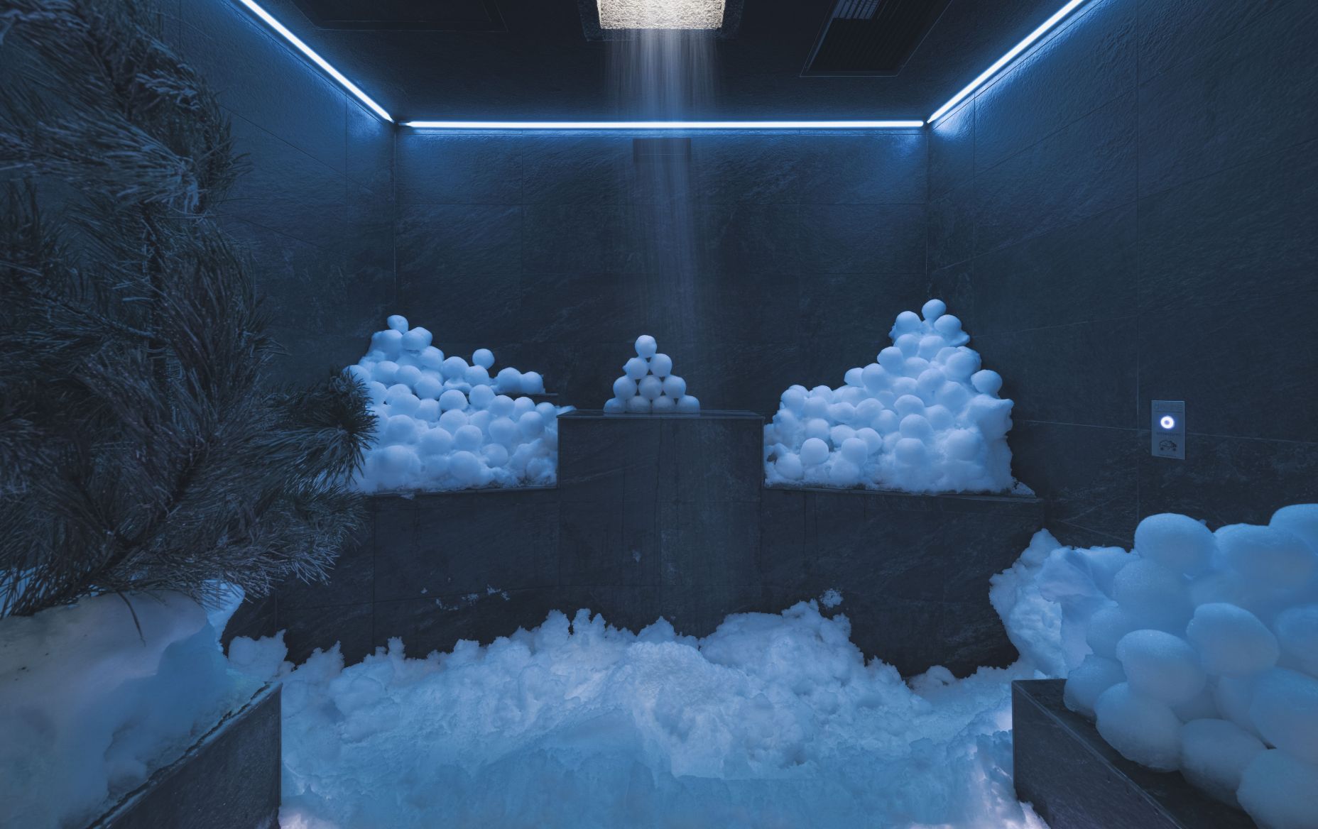 Schneekabine Sauna Alpenhotel Montafon 