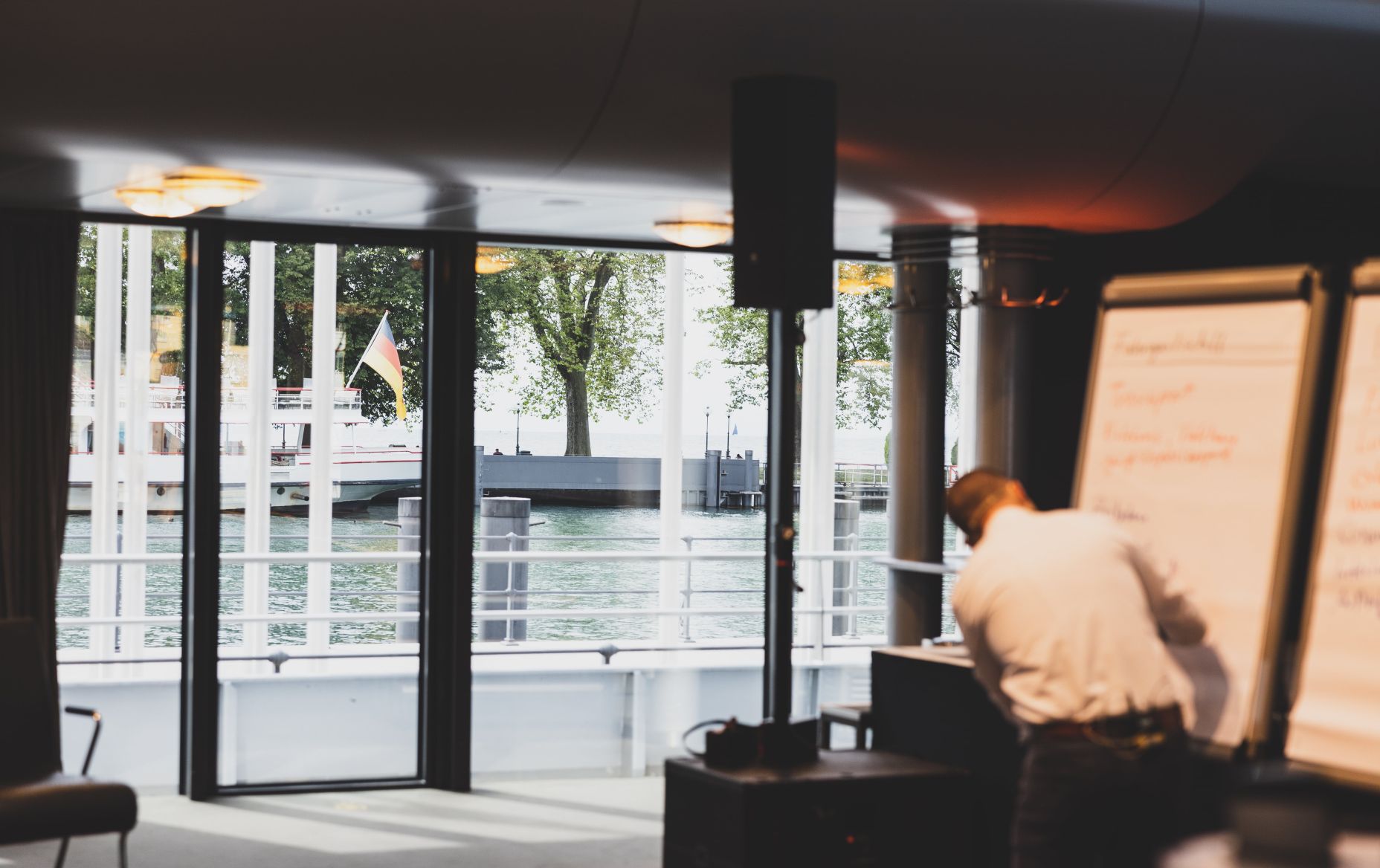 Seminar auf dem Eventschiff MS Sonnenkönigin am Bodensee