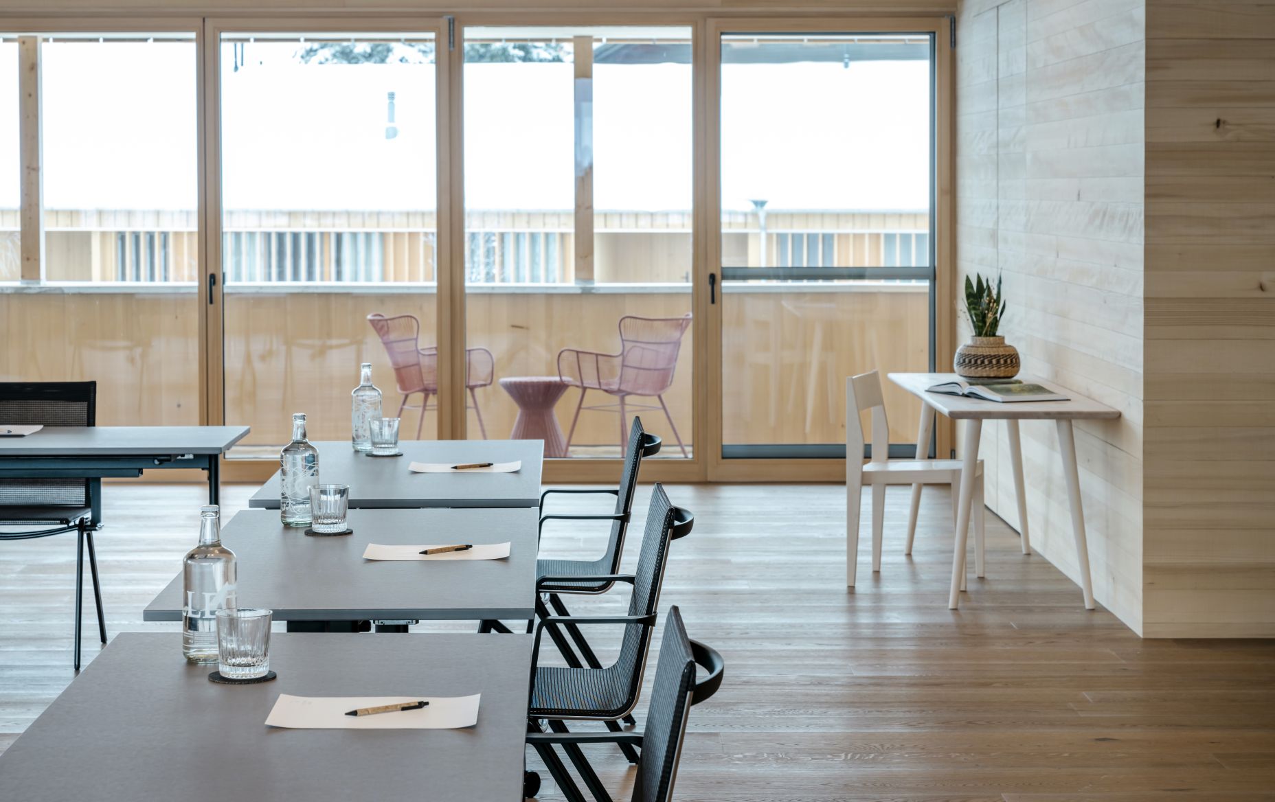 Seminarraum in der Fuchsegg Eco Lodge Seminarraum in der Fuchsegg Eco Lodge