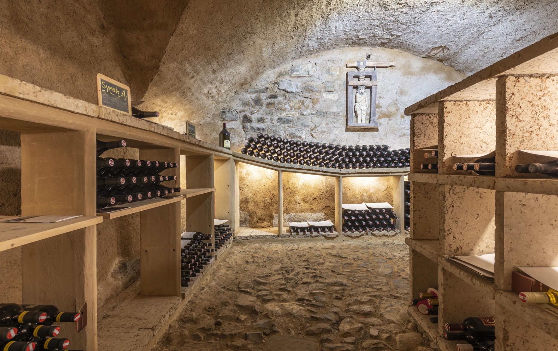 Weinkeller in der Propstei St. Gerold Weinkeller in der Propstei St. Gerold