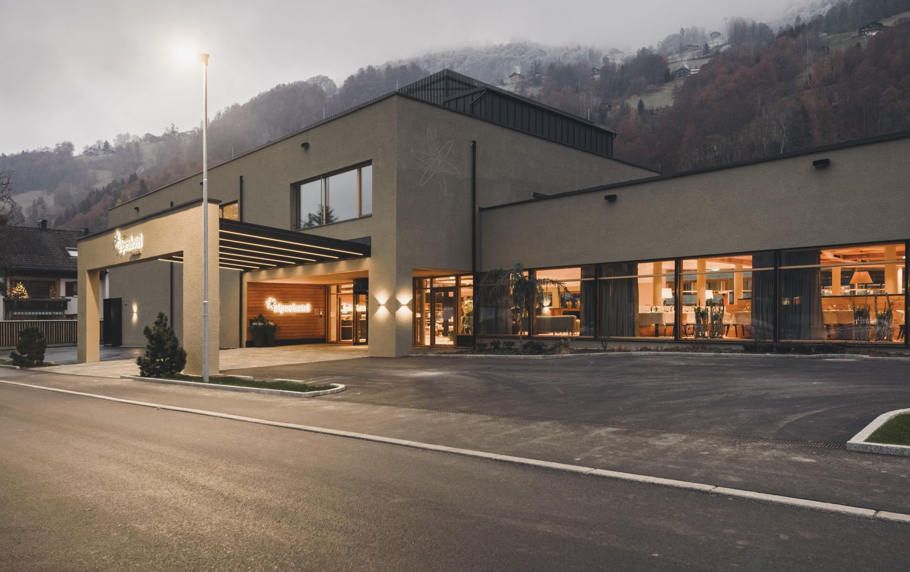 Aussenansich Seminarhotel Alpenhotel Montafon, Schruns