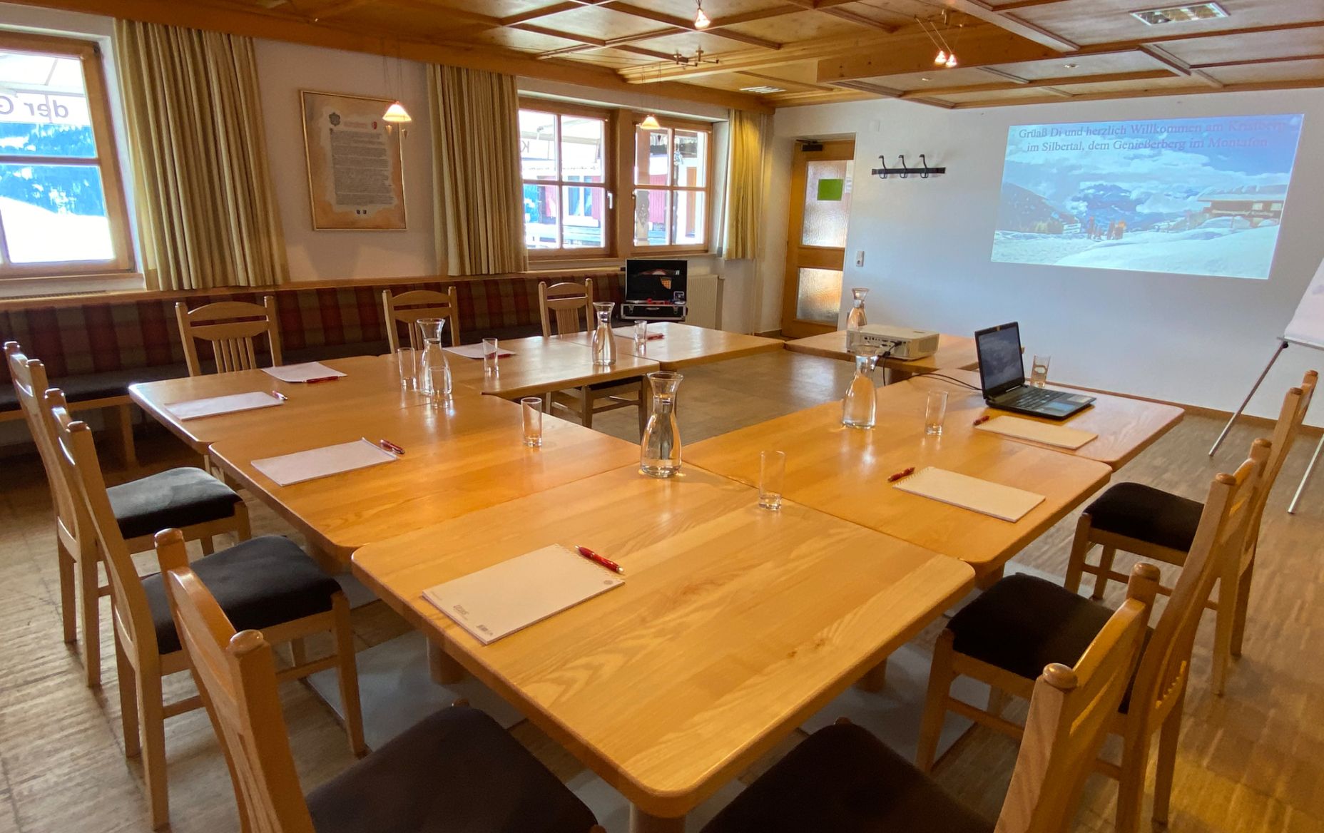 Seminarraum im Panoramagasthof Kristberg