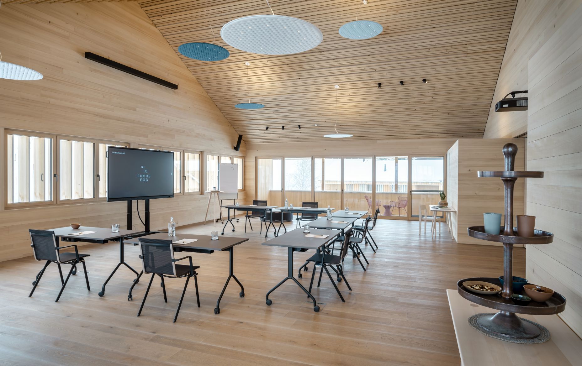 Seminarraum in der Fuchsegg Eco Lodge