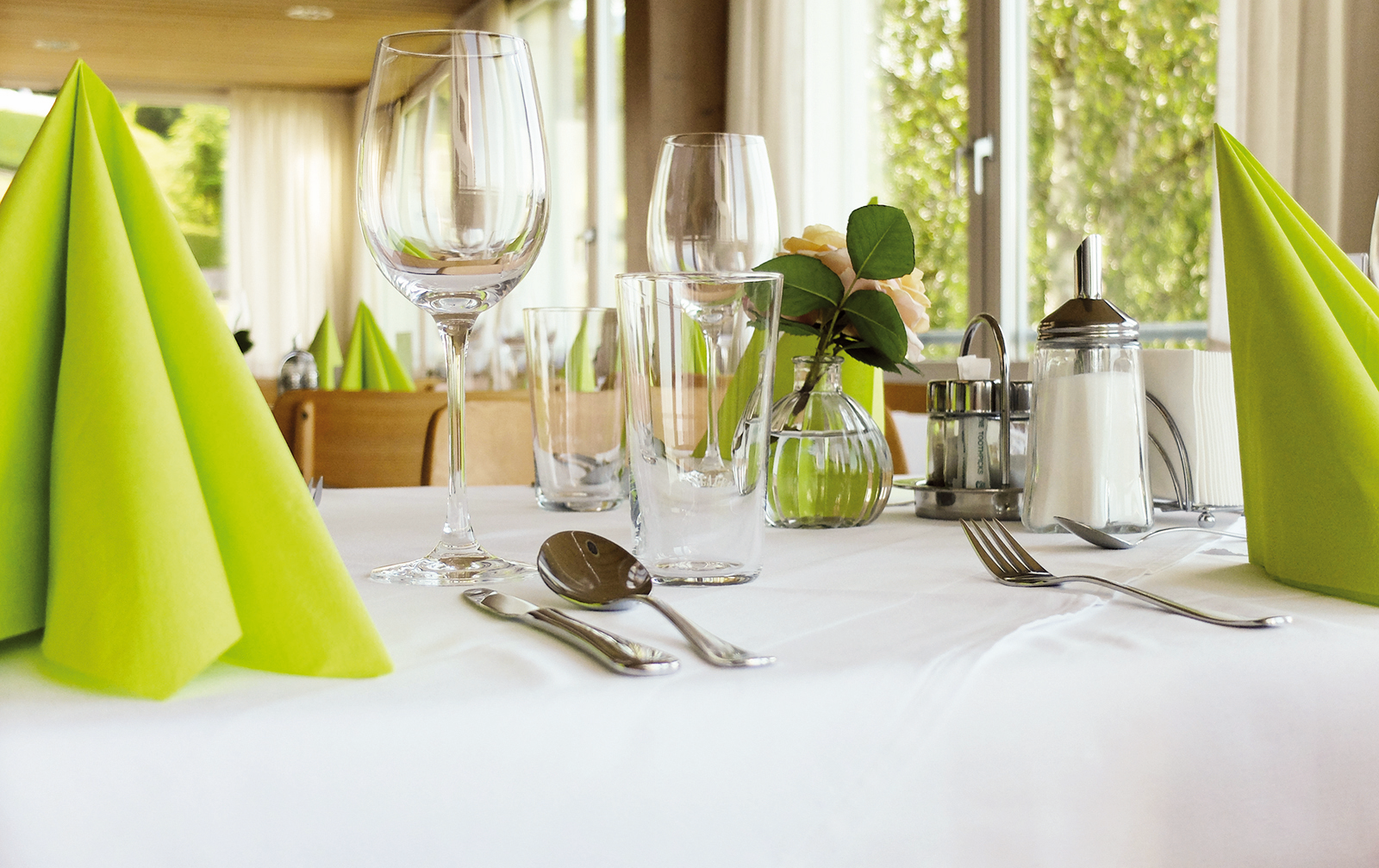 Bildungshaus Batschuns Speisesaal 