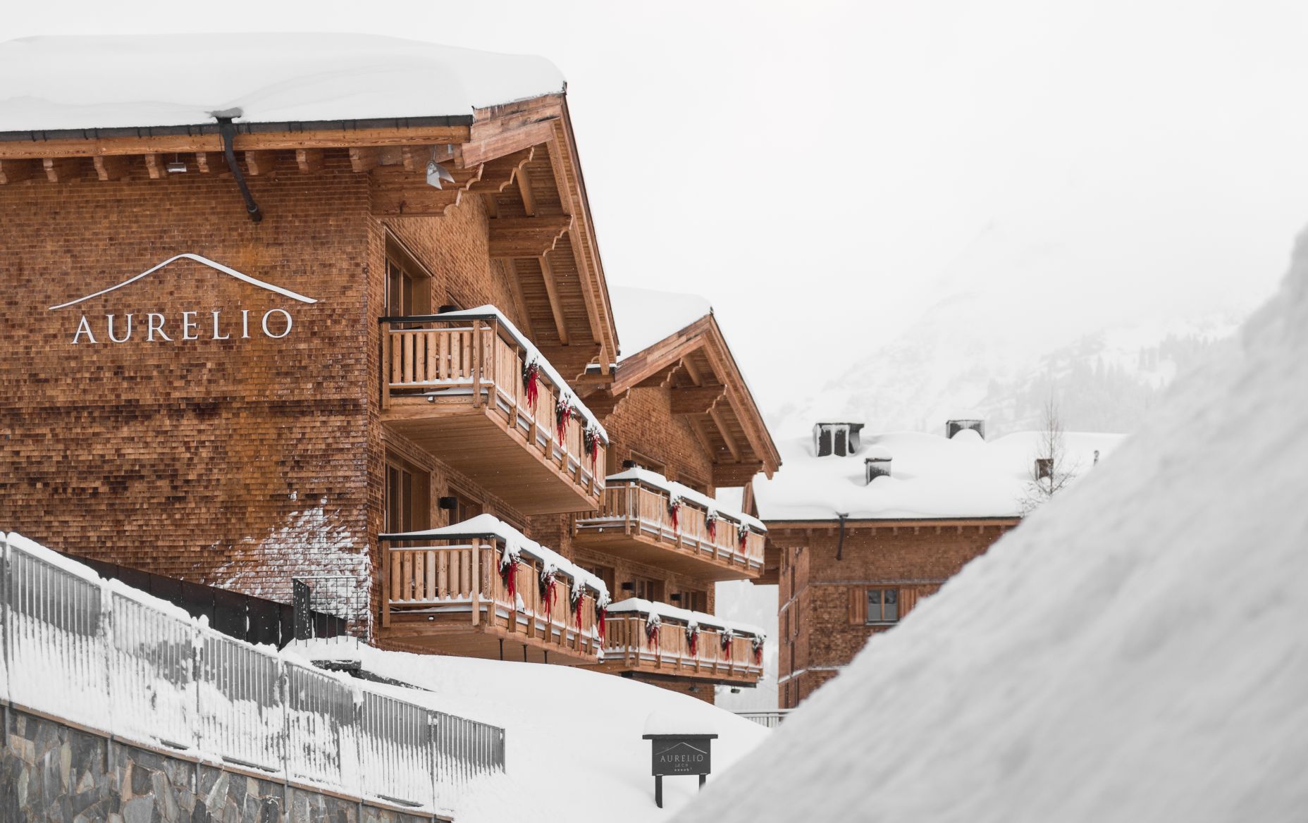 Aurelio Außenansicht Winter Aurelio Außenansicht Winter