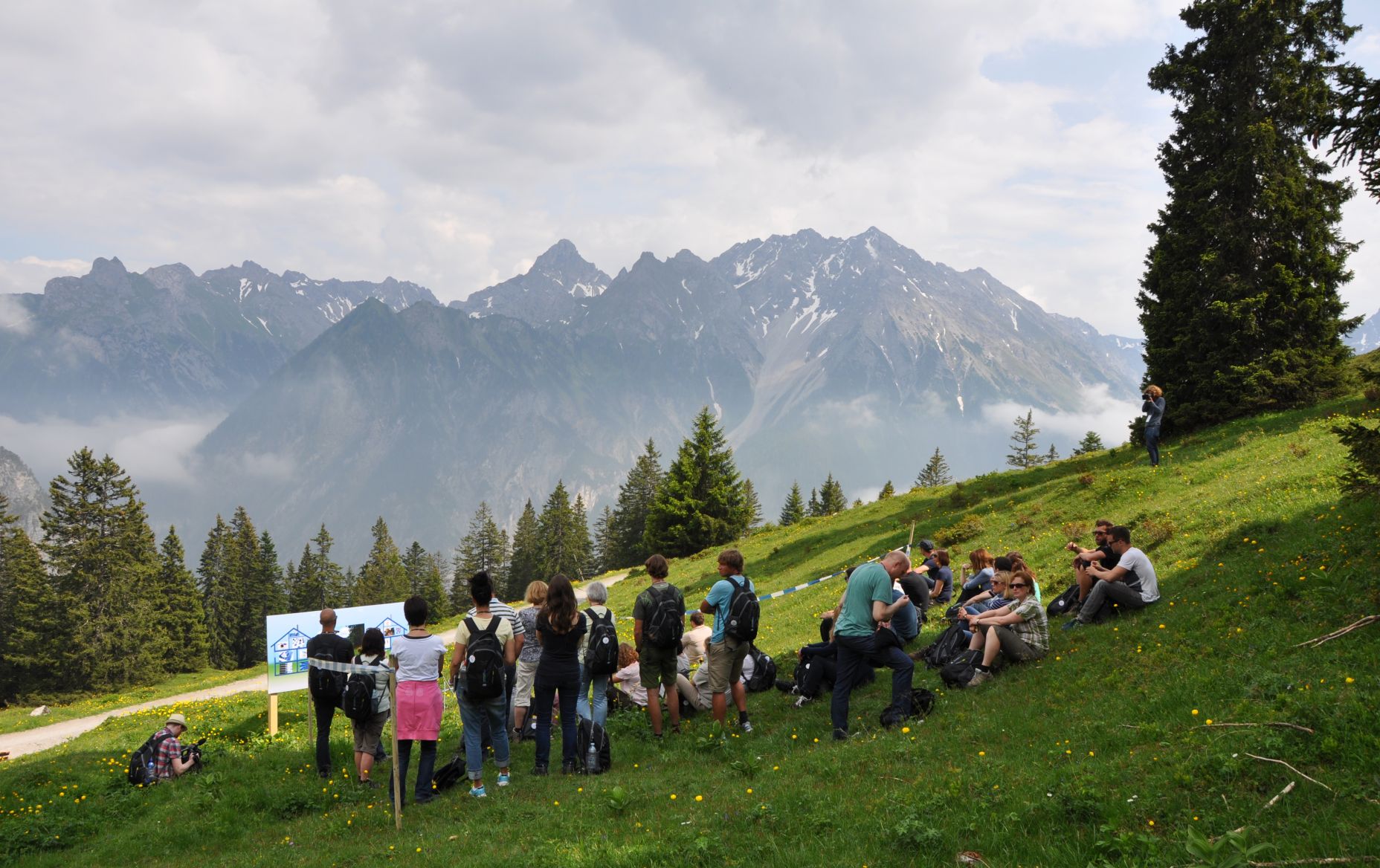 xnet Workshop in der Natur in Brand