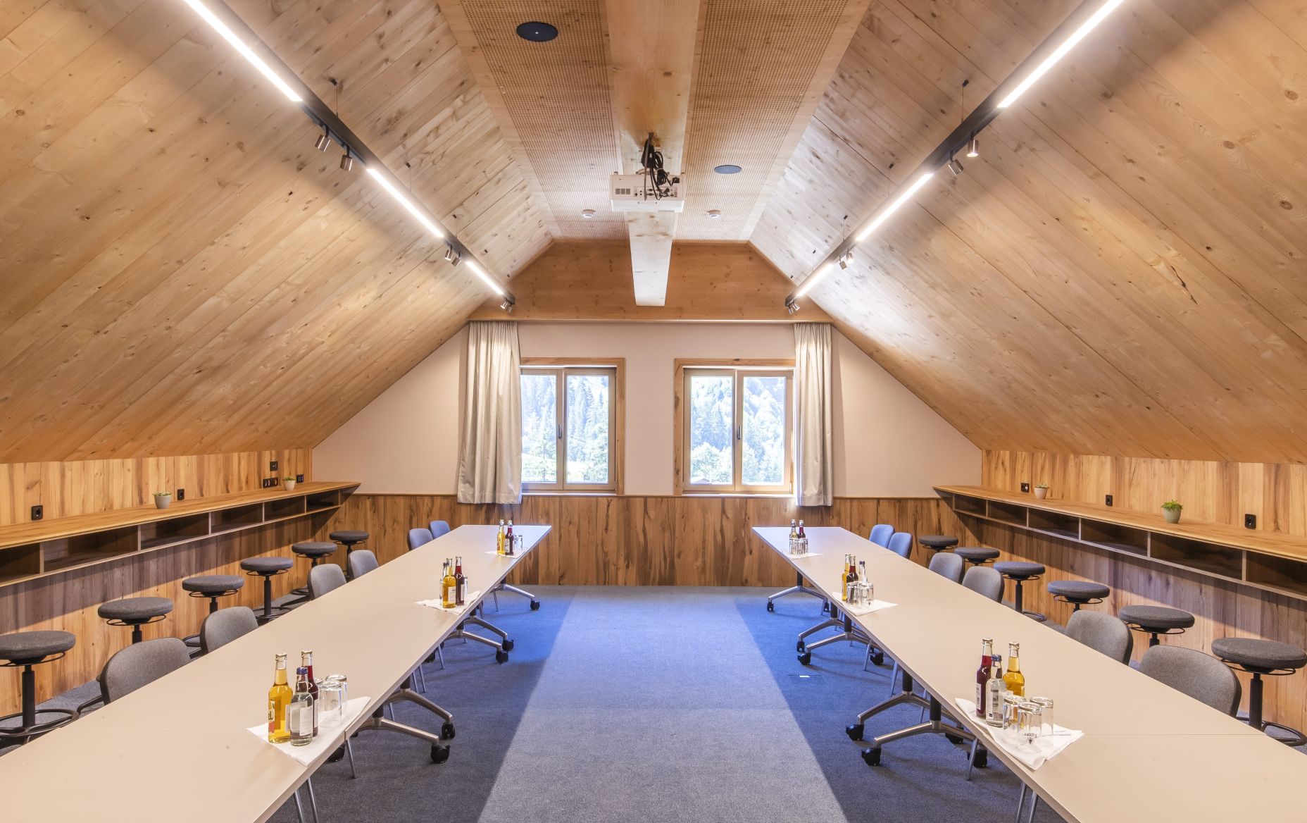 Seminarraum im Berghaus Schröcken