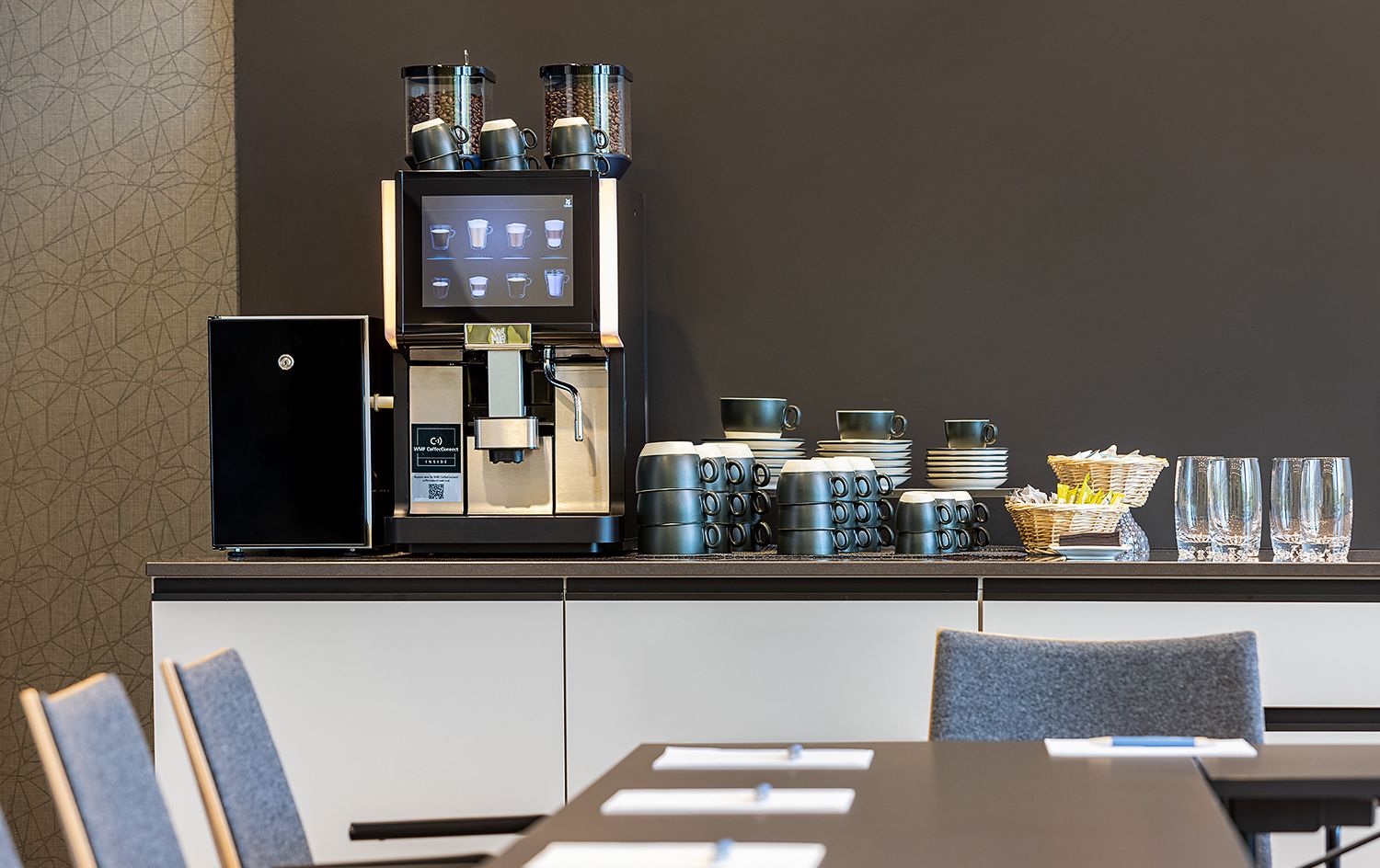 Verpflegung im Meetingraum im Four Points by Sheraton Panoramahaus Dornbirn